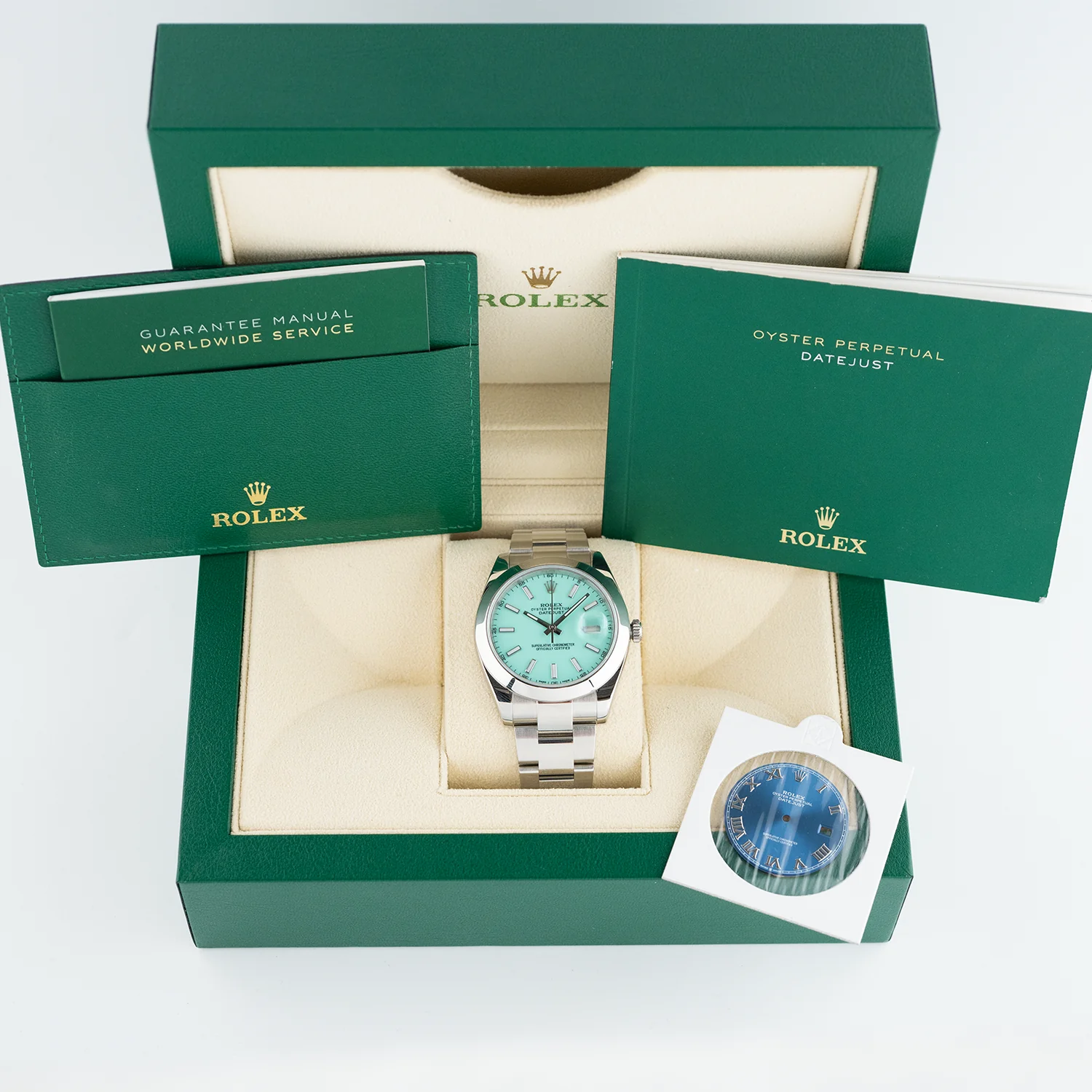 Datejust 41mm Turqoise Dial 2018 Oyster - 126300 - Image 7