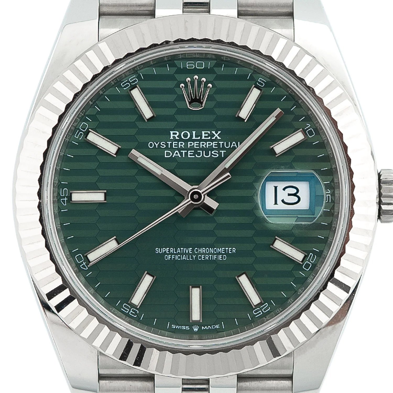 Datejust 41mm Green Motif Dial 2024 Jubilee - 126334 - Image 2