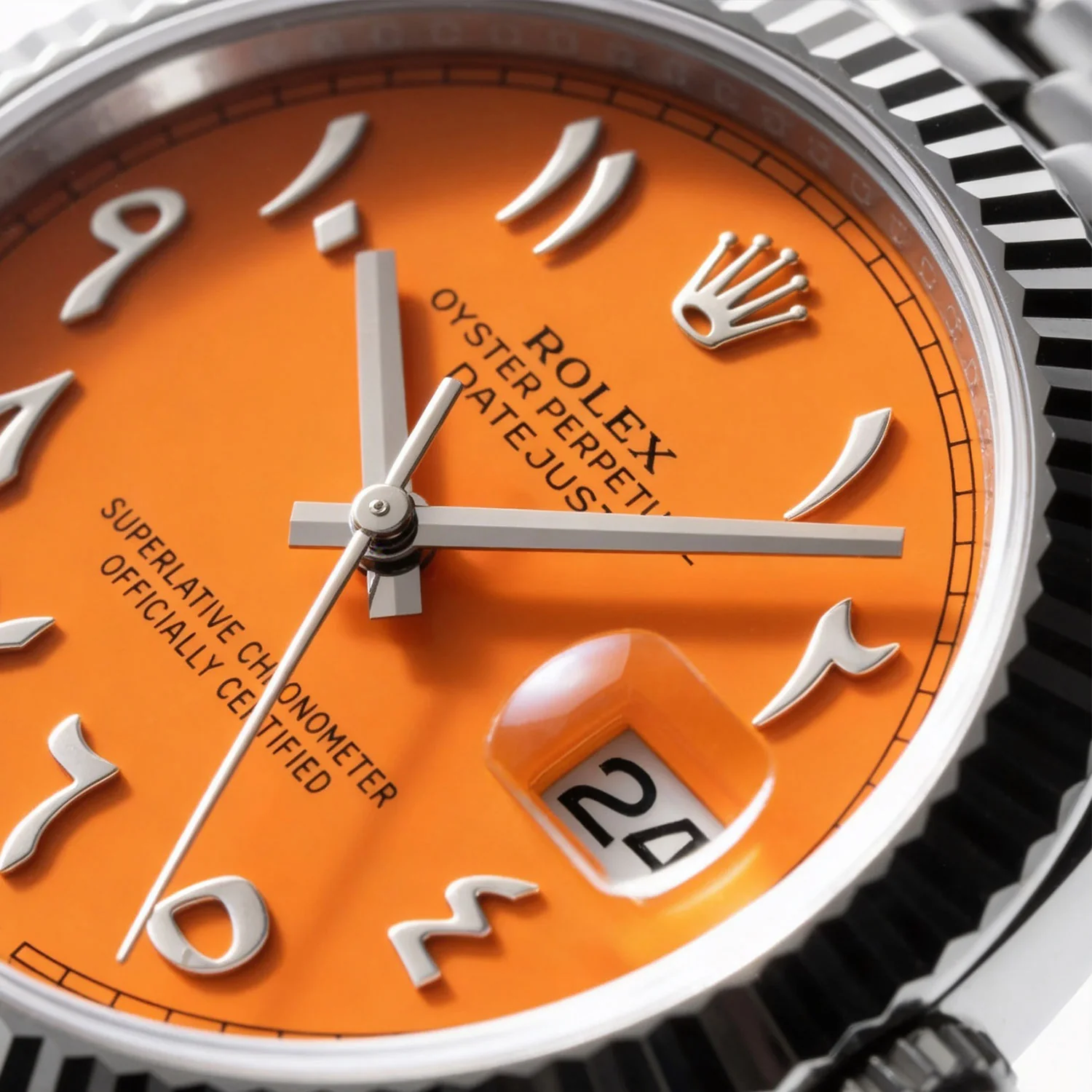 Datejust 41mm Orange Arabic Dial 2021 Jubilee - 126344 - Image 3