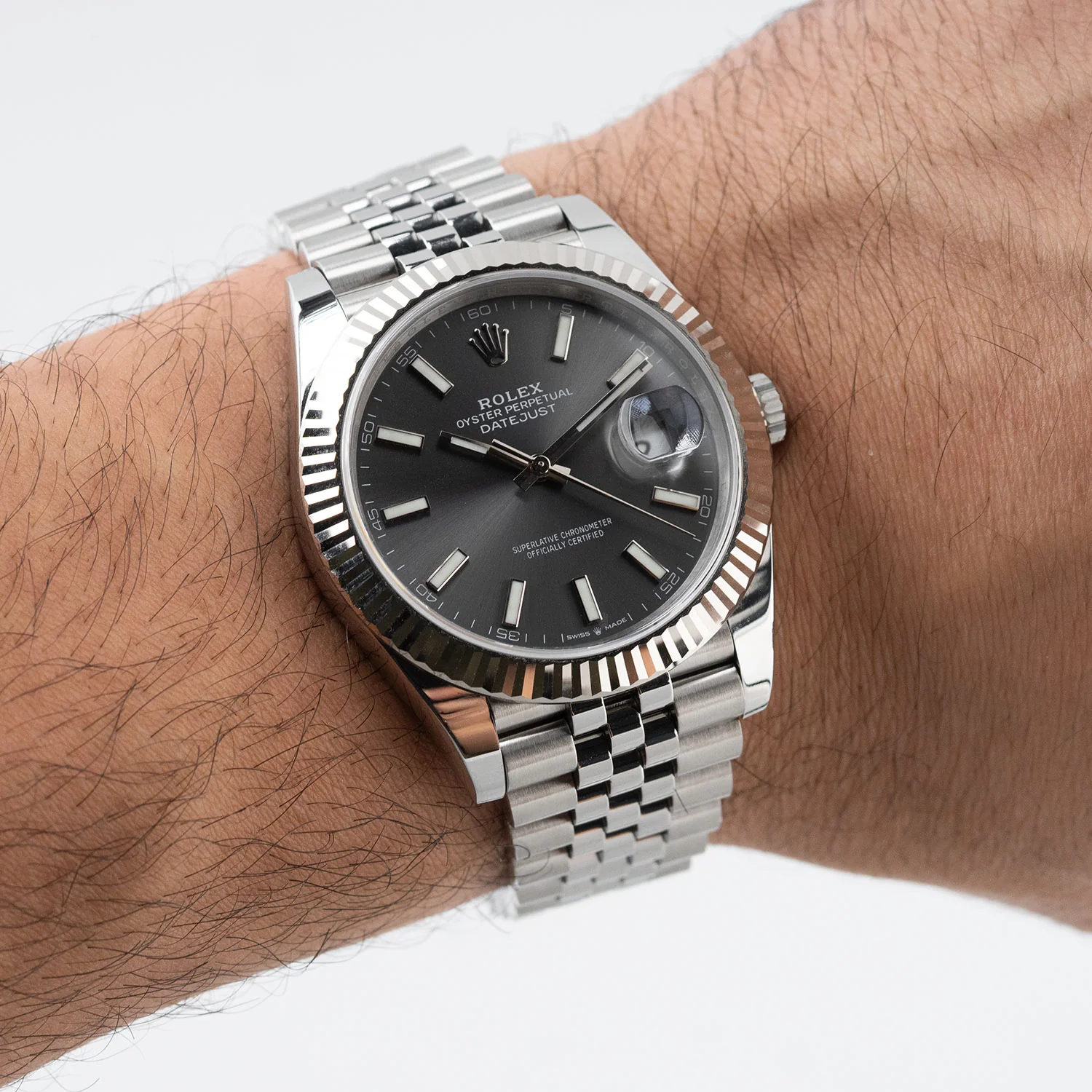 Datejust 41mm Rhodium Dial Ful lSet 2023  Jubilee - 126334 - Image 6