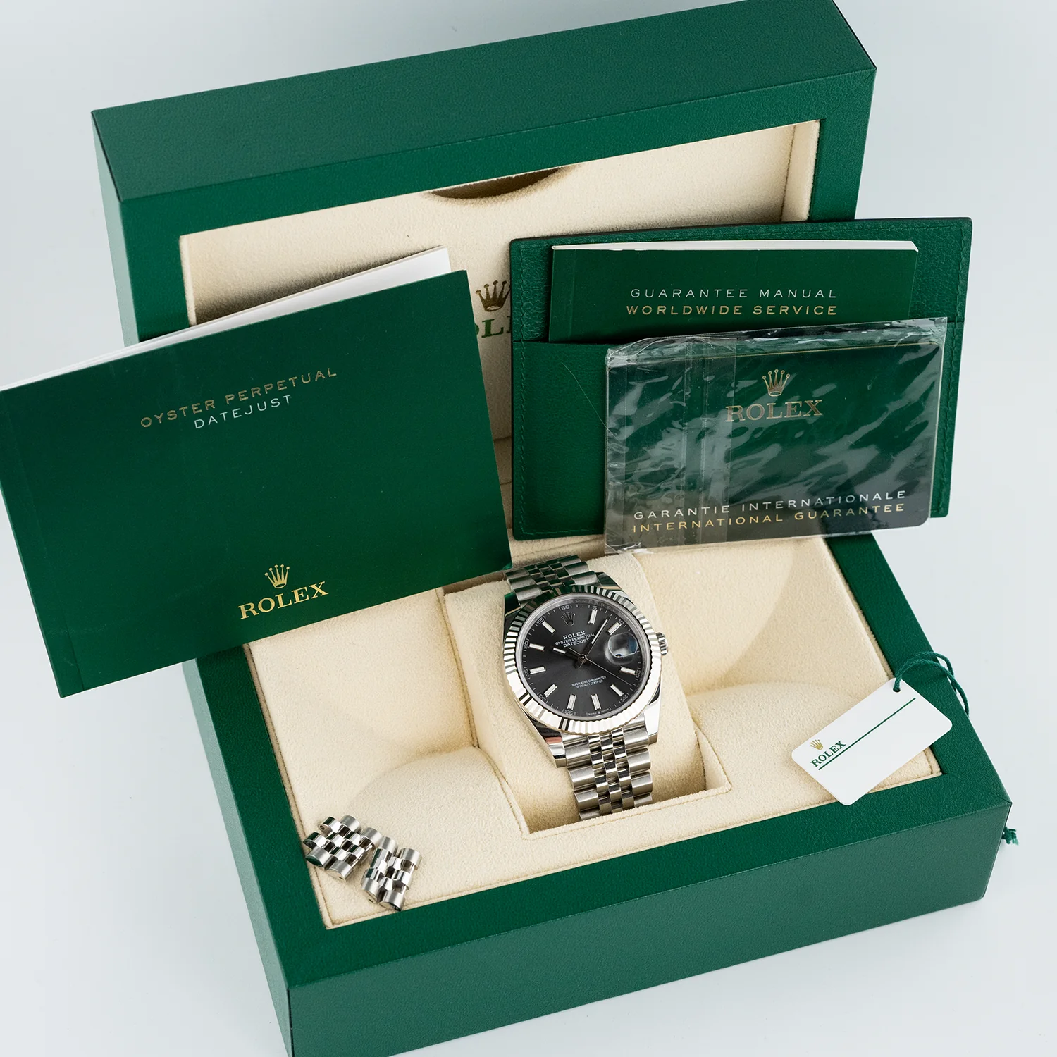 Datejust 41mm Rhodium Dial Ful lSet 2023  Jubilee - 126334 - Image 7