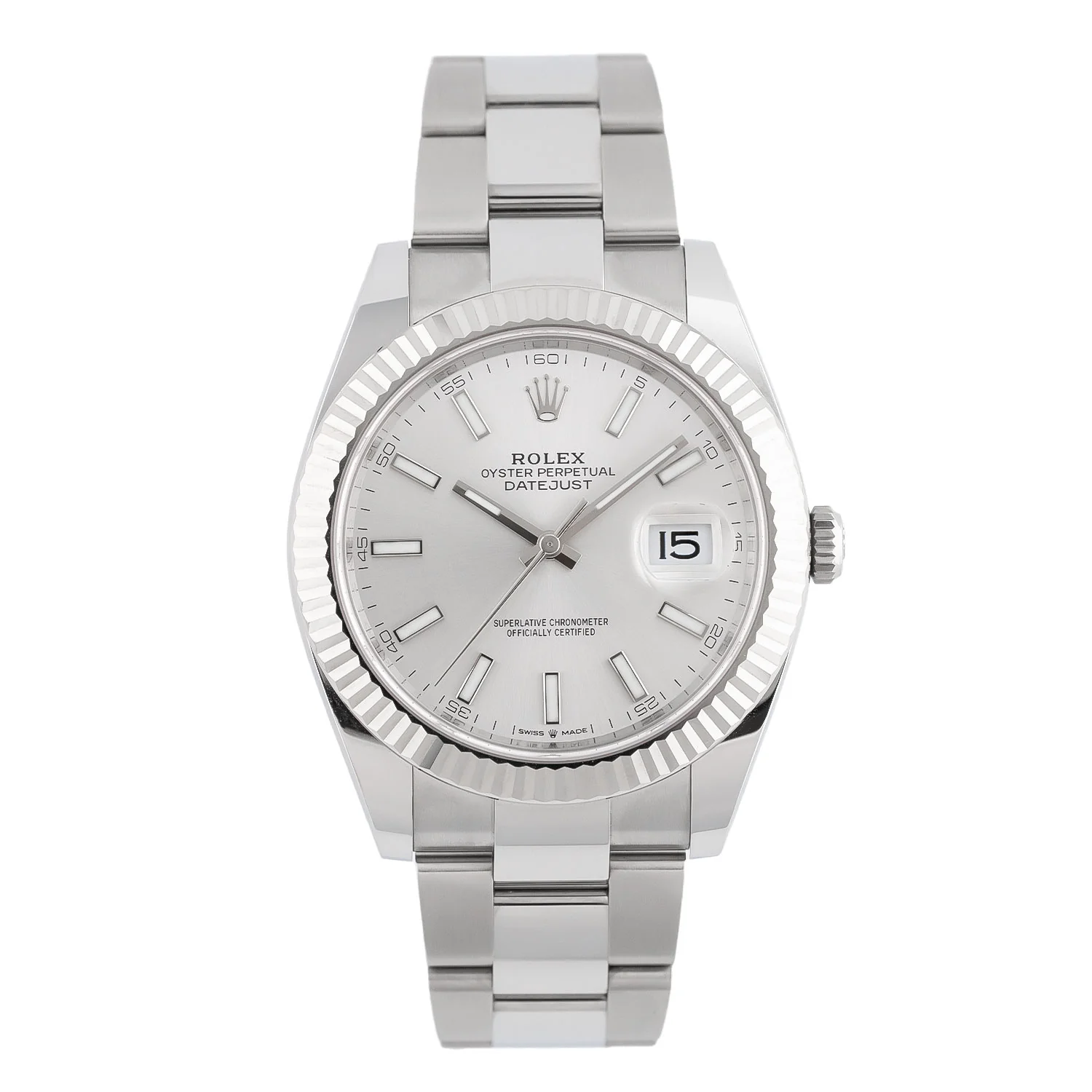 Datejust 41mm Silver Dial Unworn 2026 Oyster - 126334