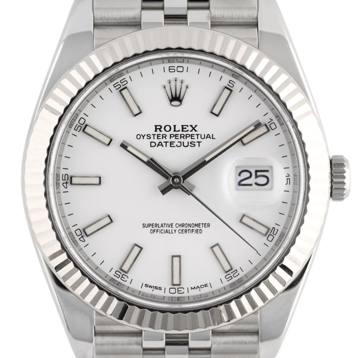 Datejust 41mm White Dial Unworn 2026 Jubilee - 126334 - Image 2