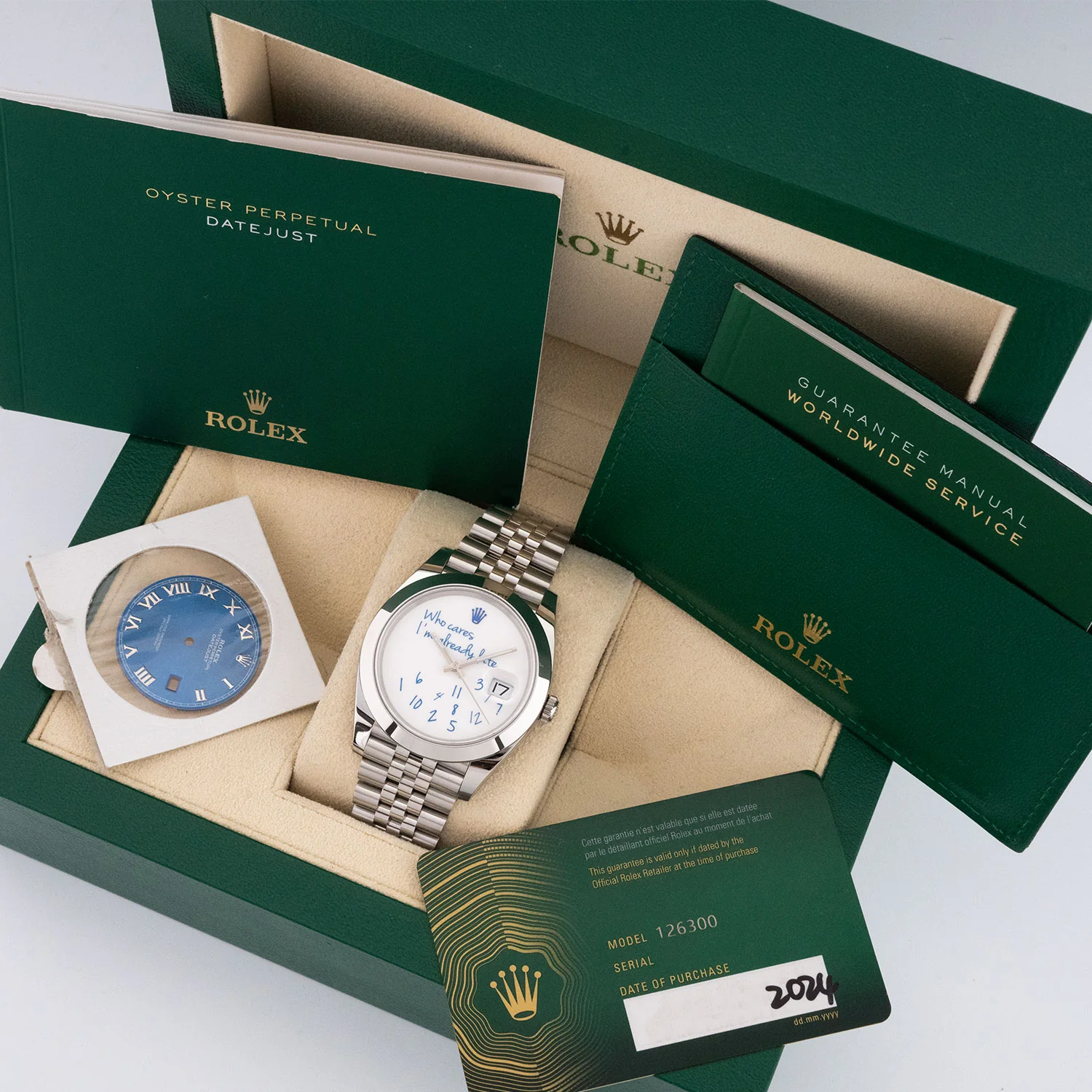 Datejust 41mm Who Cares Dial 2024 - 126300 - Image 5