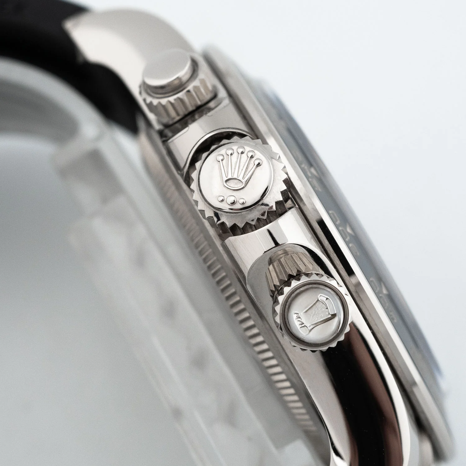 Daytona Cosmograph White Gold Black Diamond Dial Oysterflex 2023 - 126519LN - Image 4