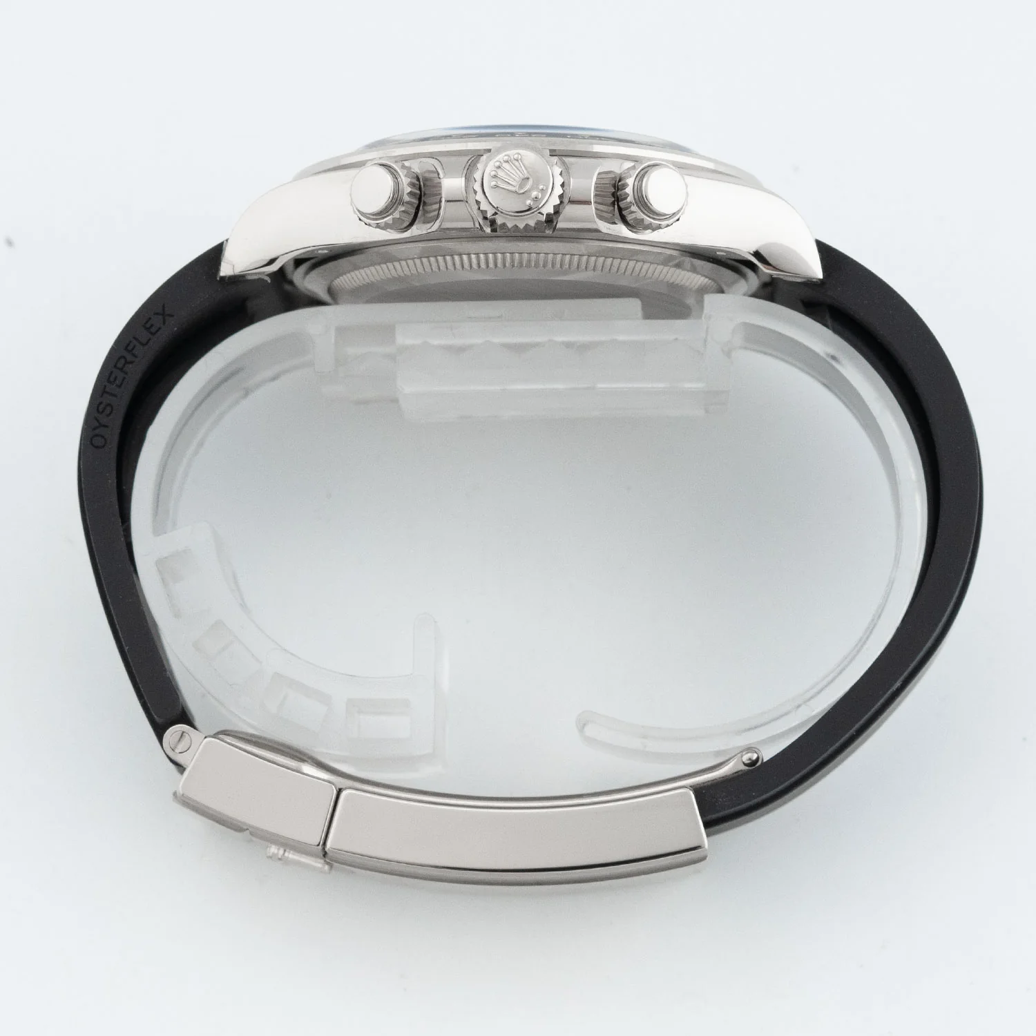 Daytona Cosmograph White Gold Black Diamond Dial Oysterflex 2023 - 126519LN - Image 5