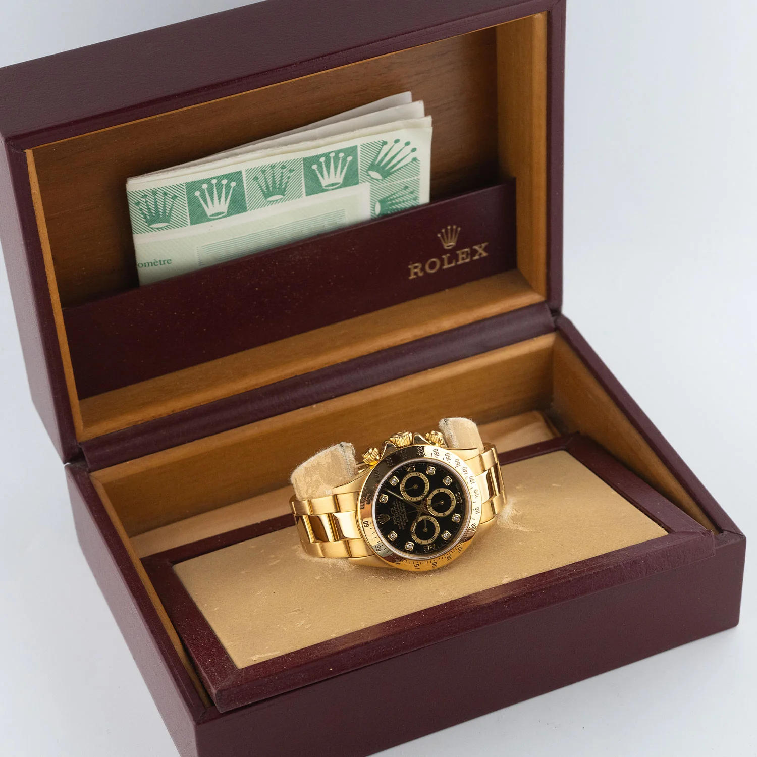 Daytona Cosmograph Zenith Black Diamond Dial LC100 1998 - 16528 - Image 7