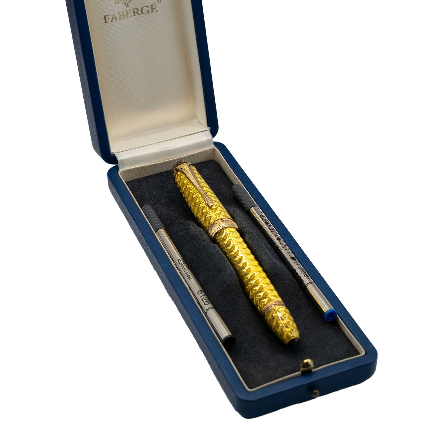 Guilloche Enamel Fountain Pen - Image 4