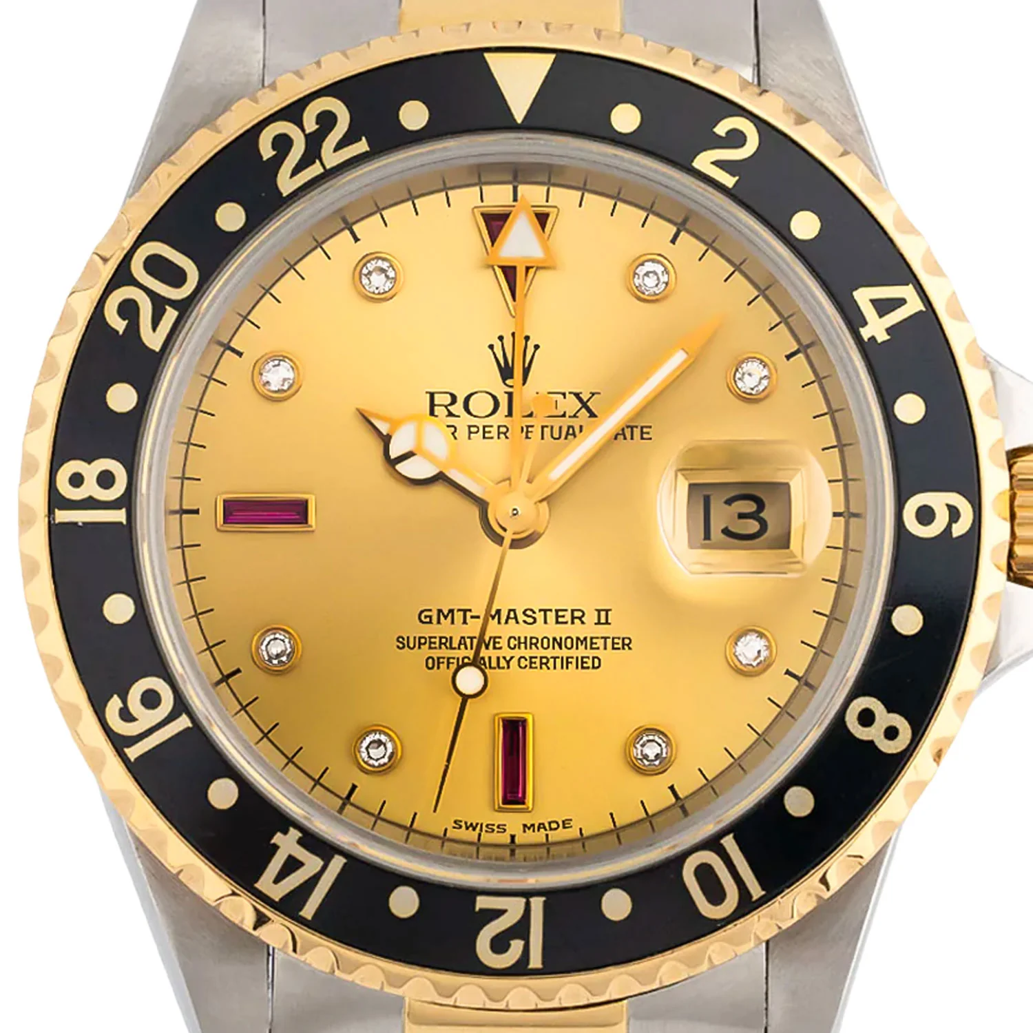 GMT-Master II Serti Dial LC100 2001 - 16713 - Image 2