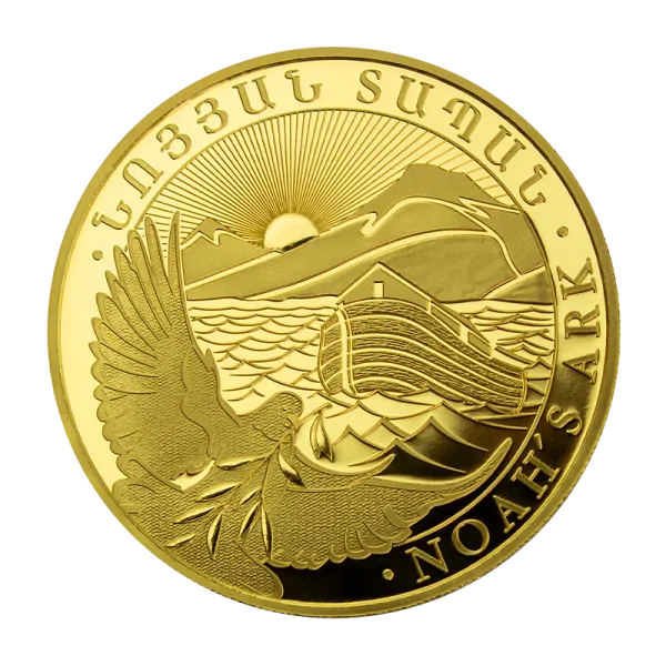 Goldmünze Arche Noah 2025