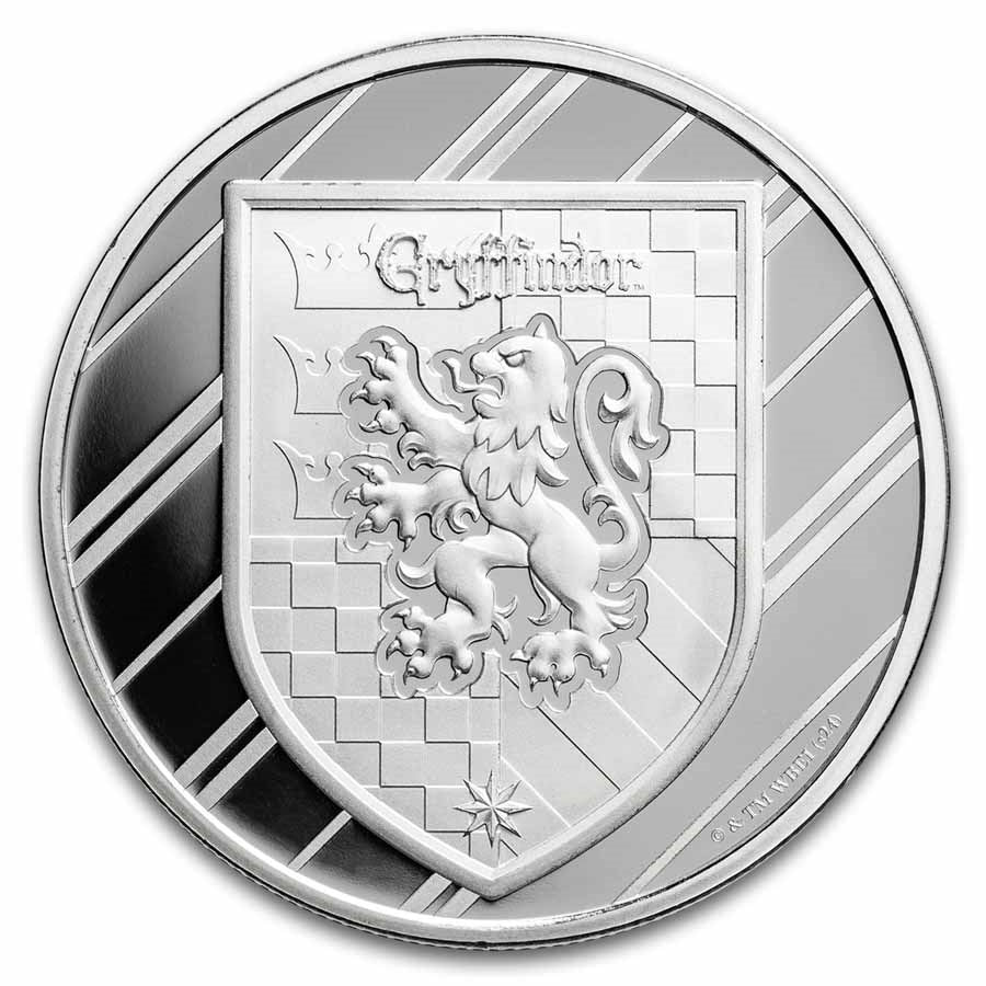 Harry Potter™ 1 Unze Silber „Houses – Gryffindor“