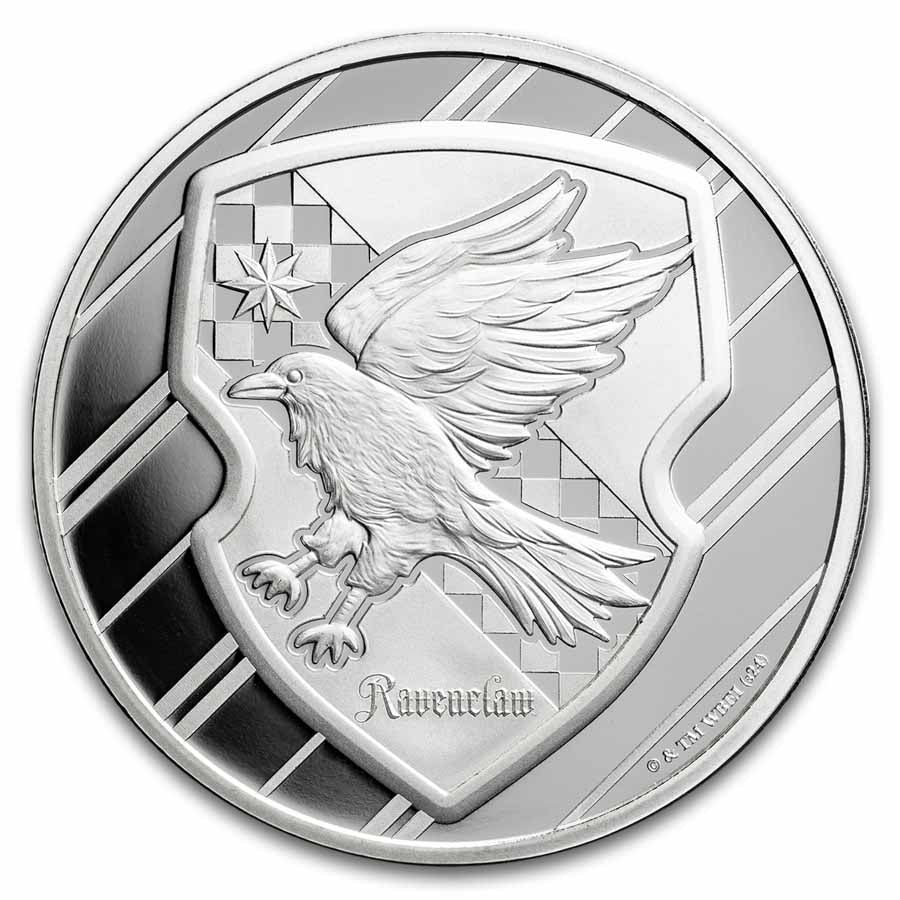 1 Unze Silber Harry Potter Houses Ravenclaw BU