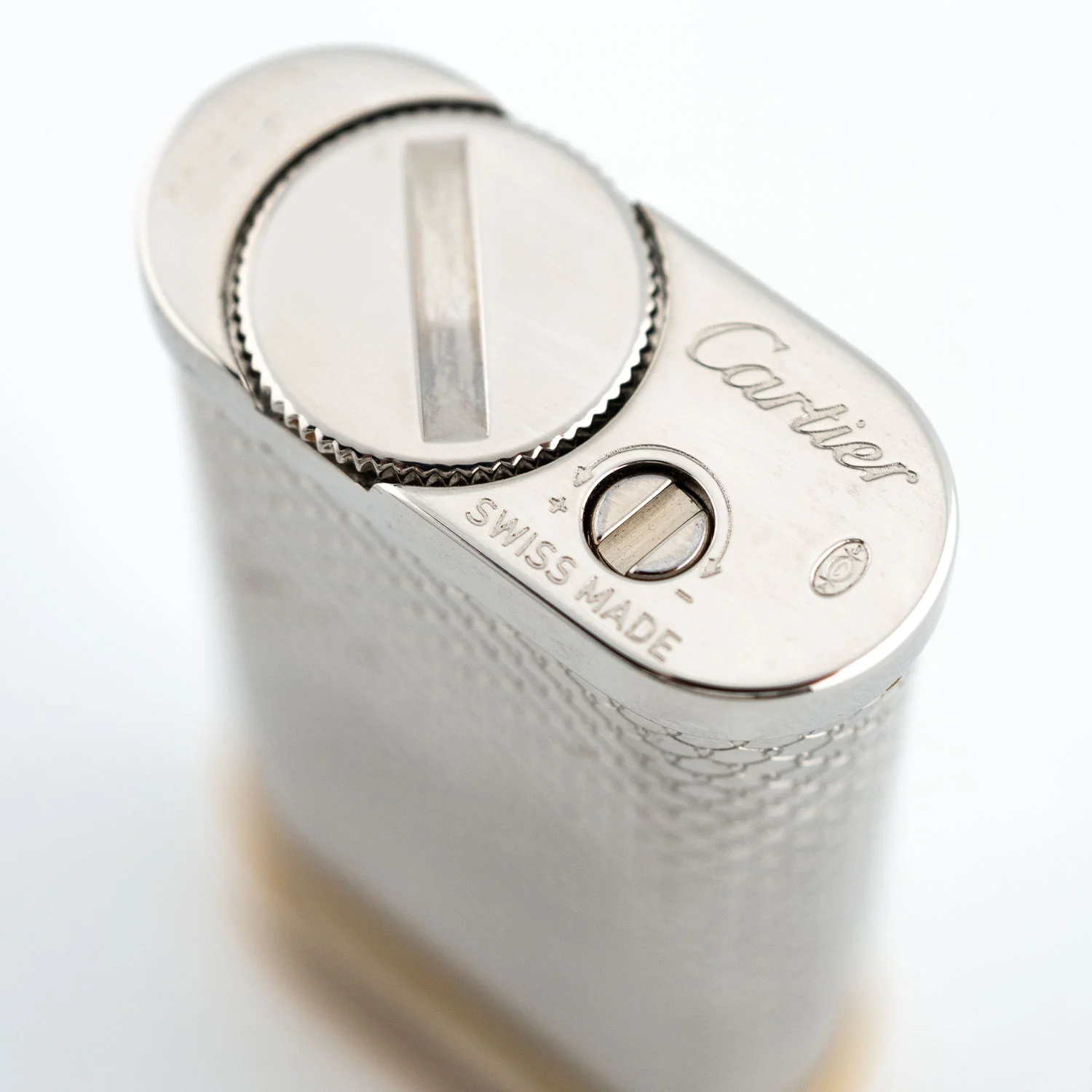 Lighter Royking Palladium 18K Gold Plated - Les Must de Cartier - Image 3