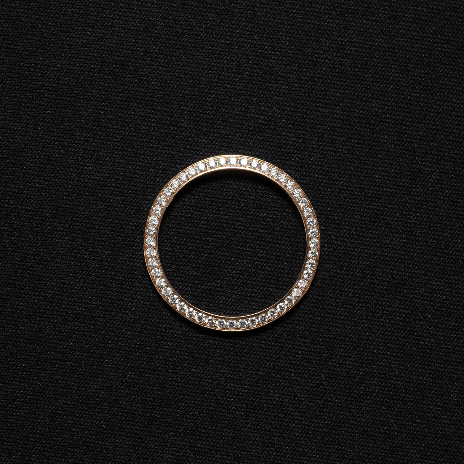 Lünette für Rolex Datejust 31 750 Rosegold 48 Brill. 1,02 TW/VSi - Image 3