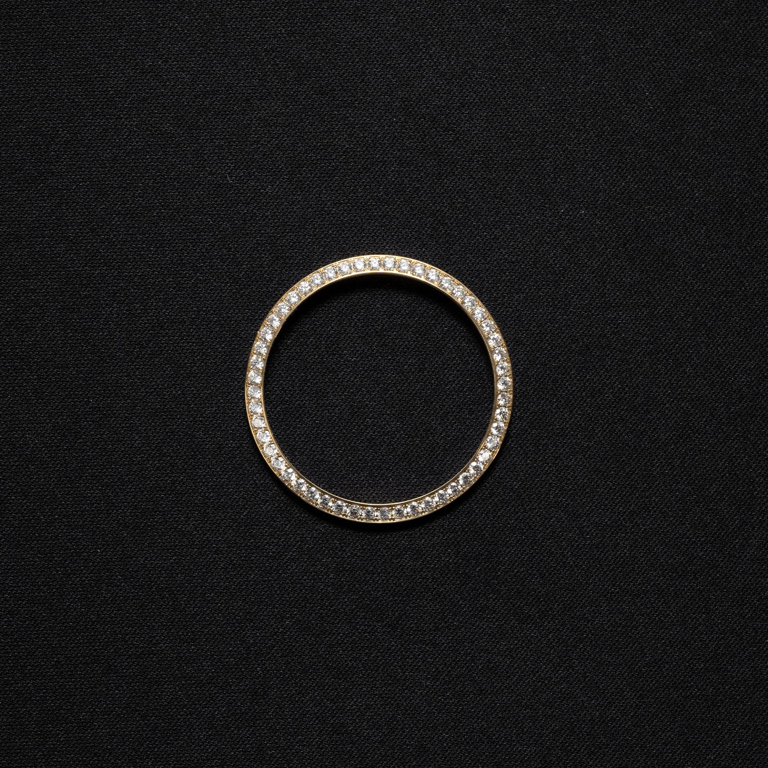 Lünette für Rolex Datejust 36 750 Gelbgold 52 Brill. 1,37 ct. TW/VSi - Image 3