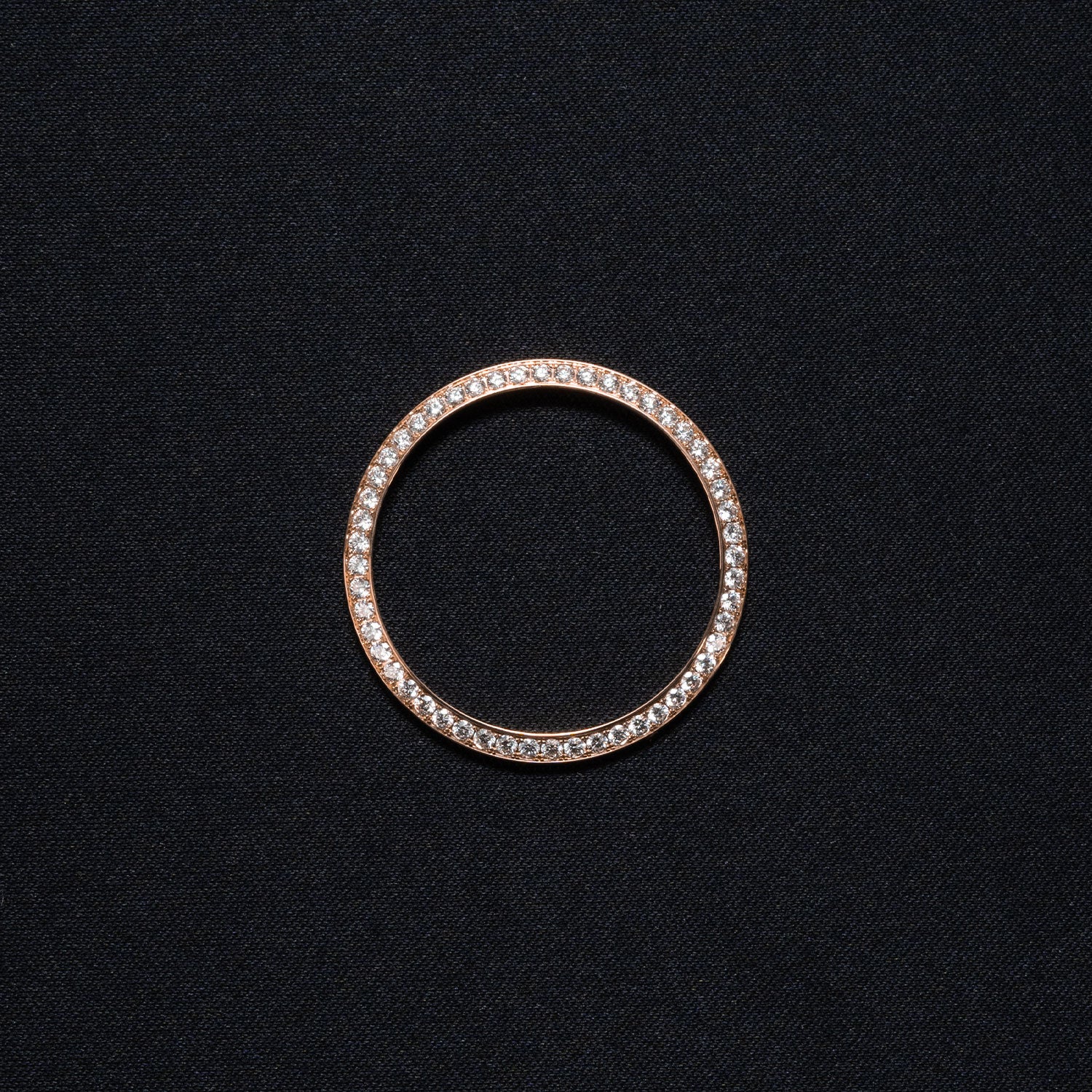 Lünette für Rolex Datejust 36 750 Rosegold 52 Brill. 1,37 ct. TW/VSi - Image 3