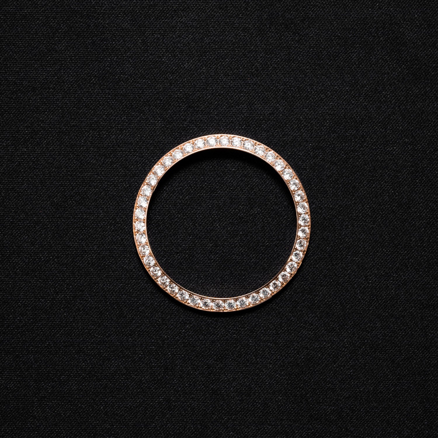 Lünette für Rolex Datejust 41 750 Rosegold 42 Brill. 2,74 ct. TW/VSi - Image 3