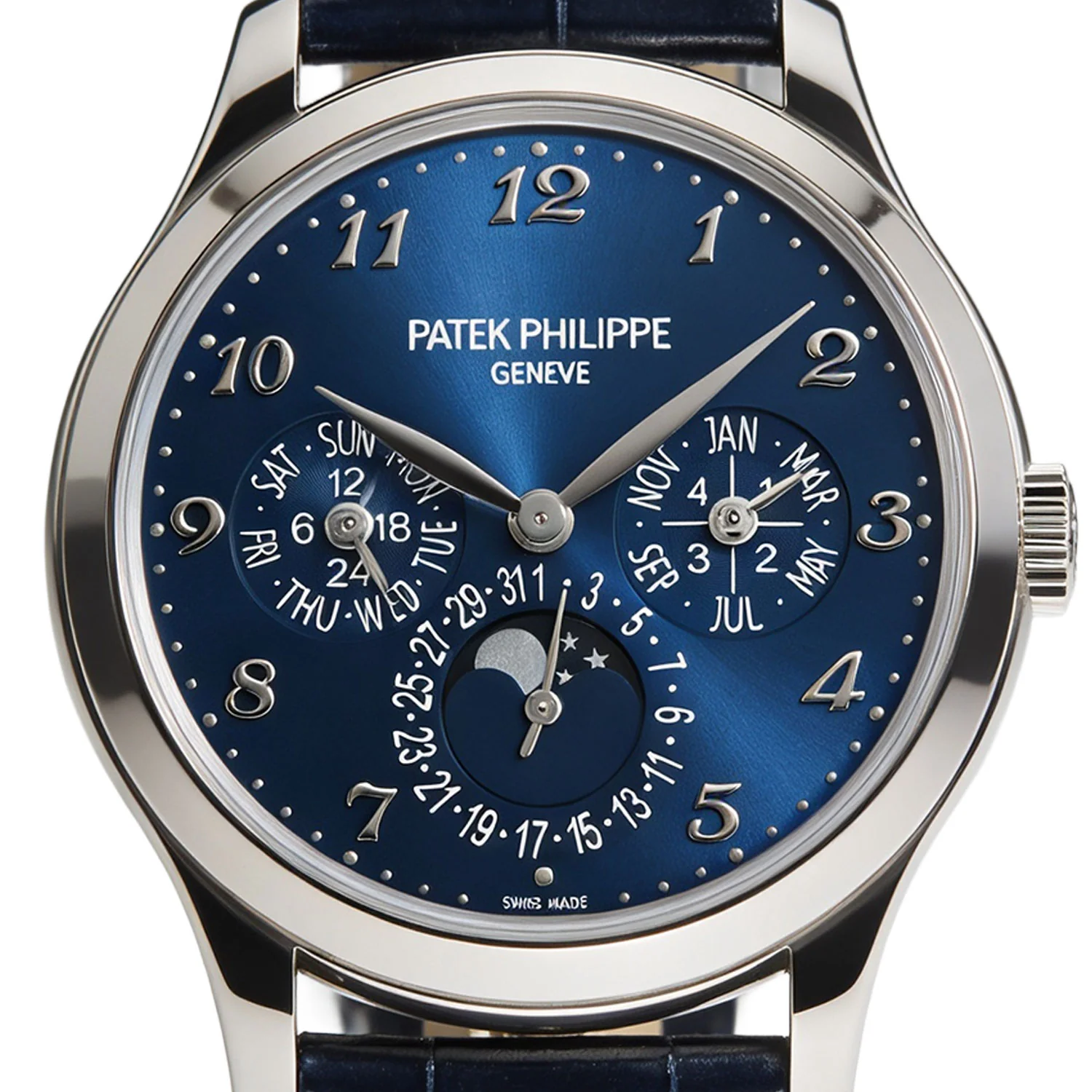 Perpetual Calendar Whitegold Blue Dial Full Set Unworn 2026 - 5327G-001 - Image 2
