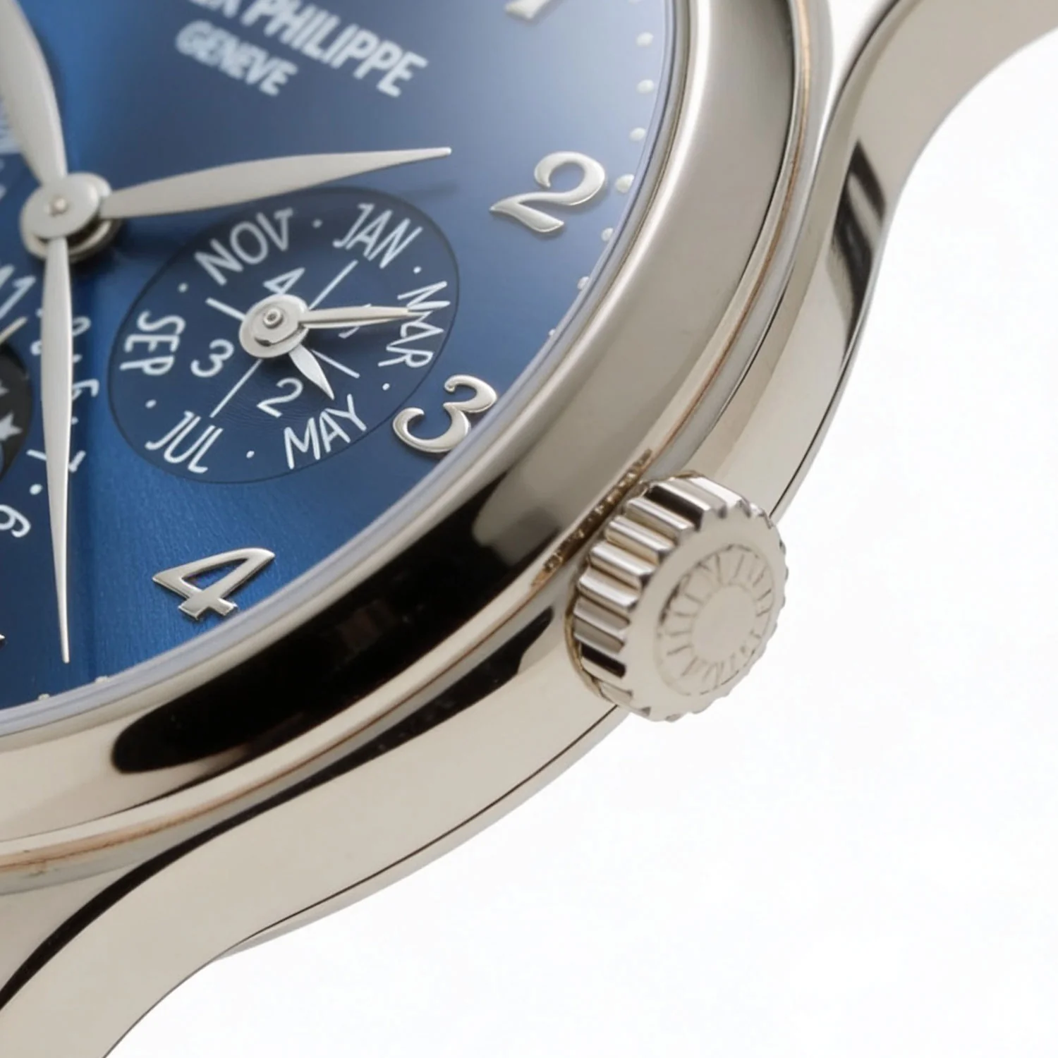 Perpetual Calendar Whitegold Blue Dial Full Set Unworn 2026 - 5327G-001 - Image 4