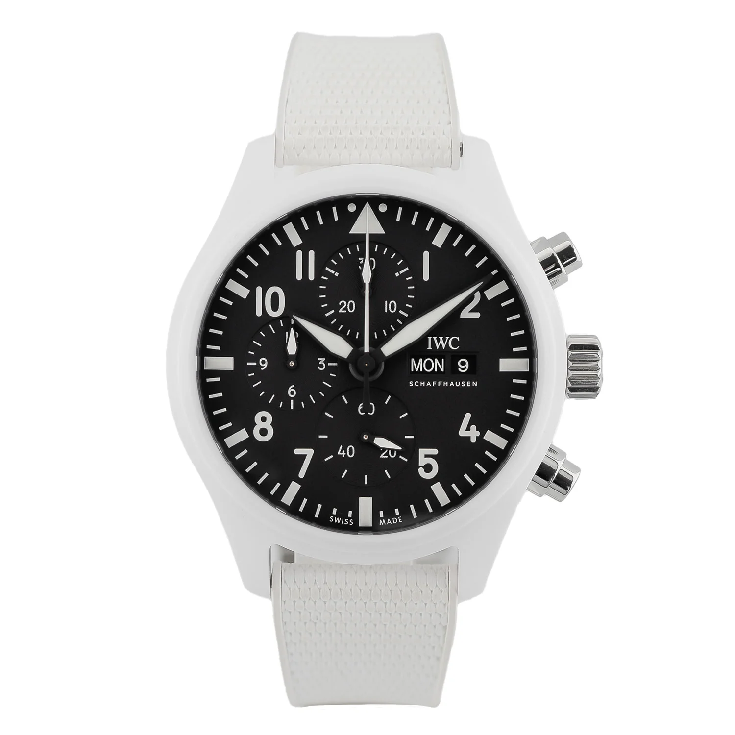 Pilot's Chronograph Top Gun Lake Tahoe White Ceramic 2022 - IW389105