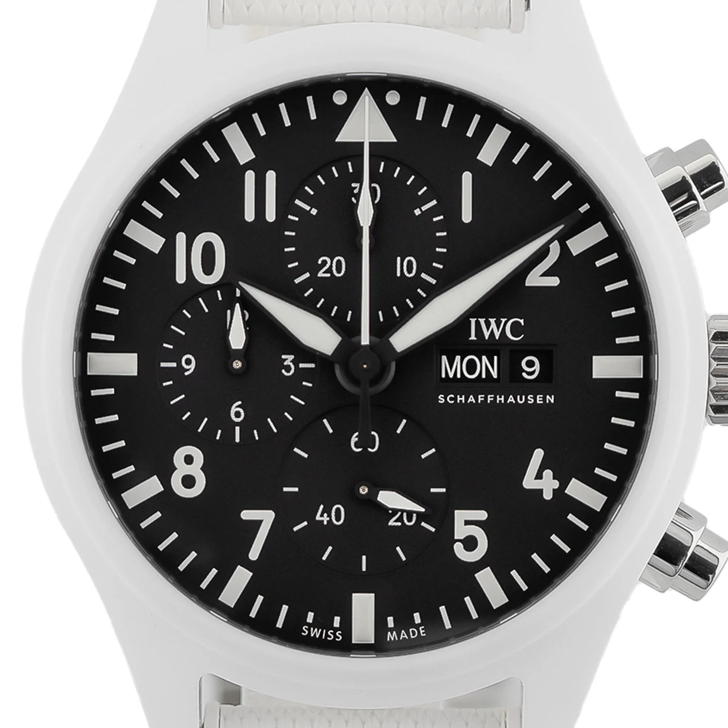 Pilot's Chronograph Top Gun Lake Tahoe White Ceramic 2022 - IW389105 - Image 2