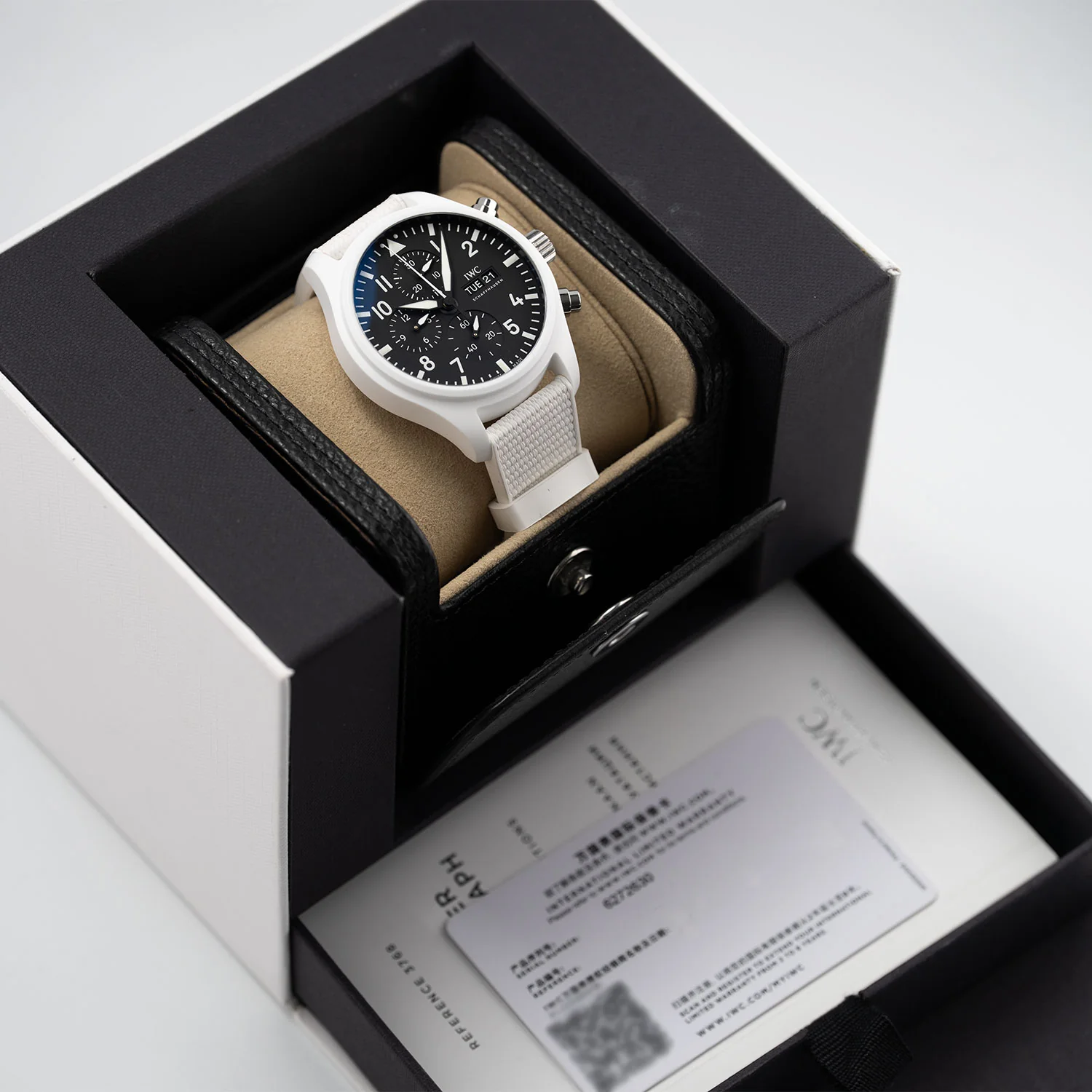 Pilot's Chronograph Top Gun Lake Tahoe White Ceramic 2022 - IW389105 - Image 5