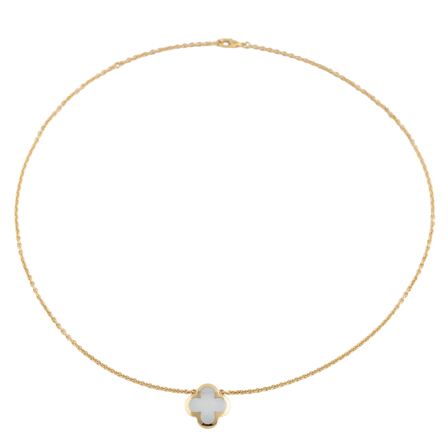 Pure Alhambra Necklace Mother of Peal