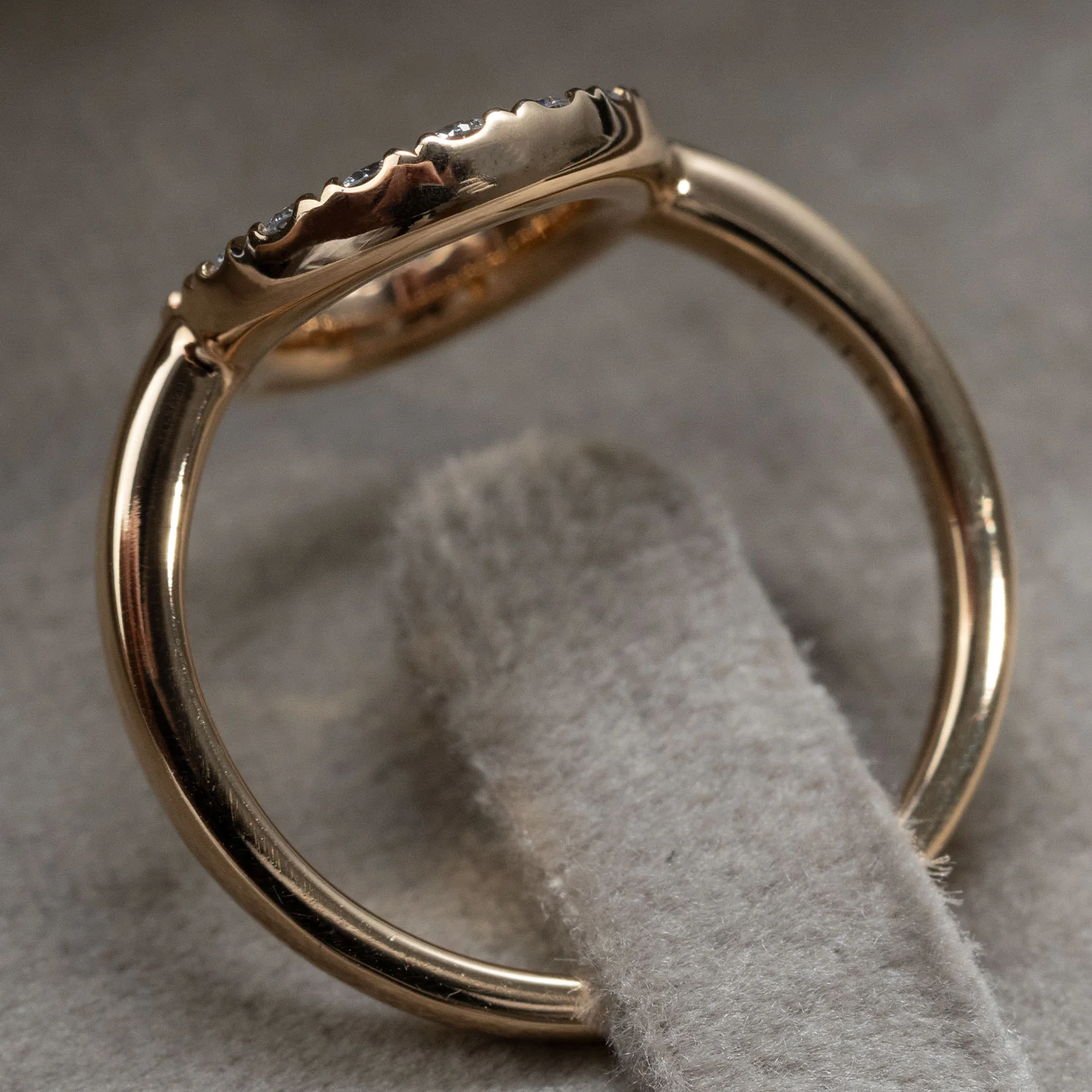 Ring Elipse 750 Rosegold 18 Brillianten 0,51ct. - Image 3