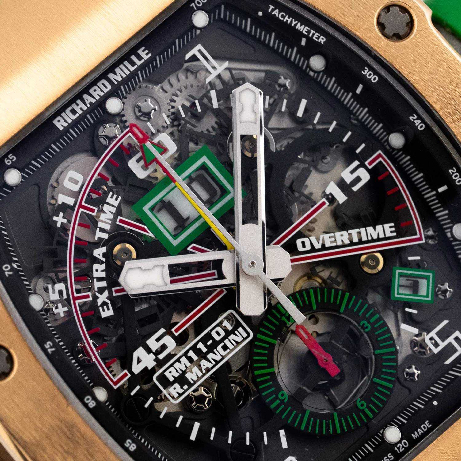 RM 011 Roberto Mancini Titanium Flyback RM Service 2026 - RM011 - Image 4