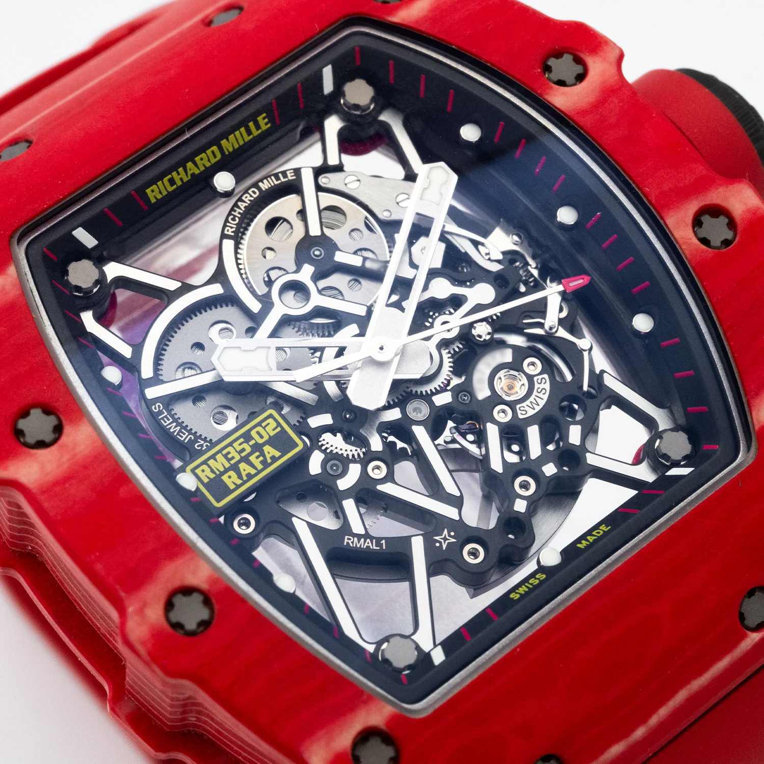 RM 035 Rafael Nadal Red TPT 2017 - RM35-02 - Image 3
