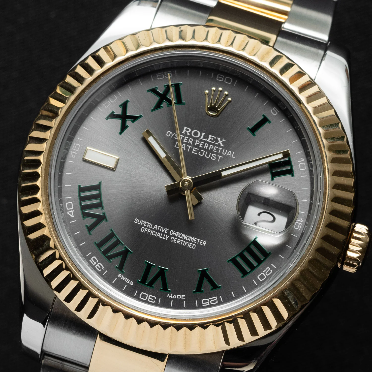 Rolex Datejust 41mm Wimbledon 2011 Oyster - 116333 - Image 3