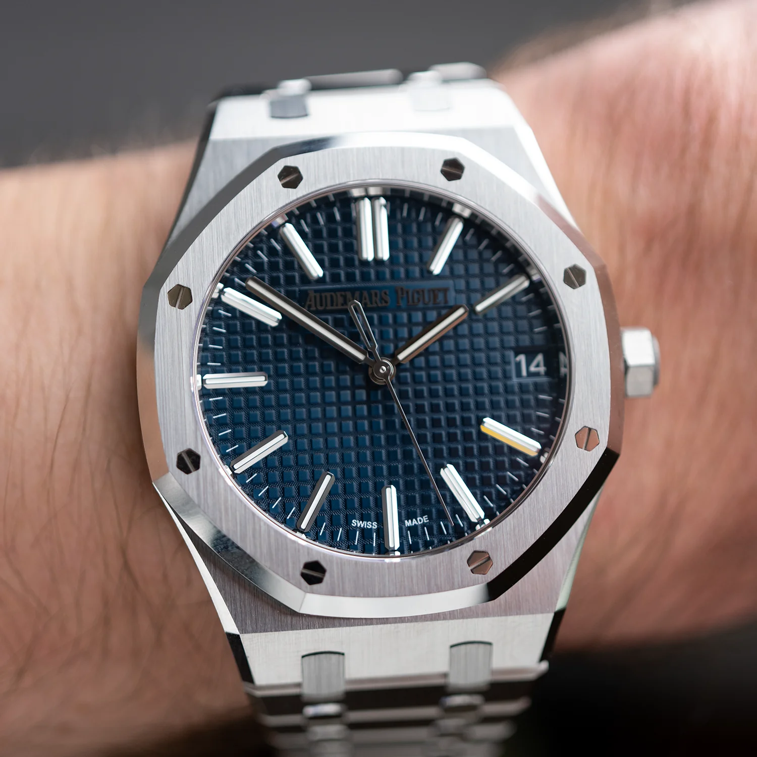 Royal Oak 41mm Blue Dial LC100 Unworn 2026 - 15510ST.OO.1320ST.06 - Image 7