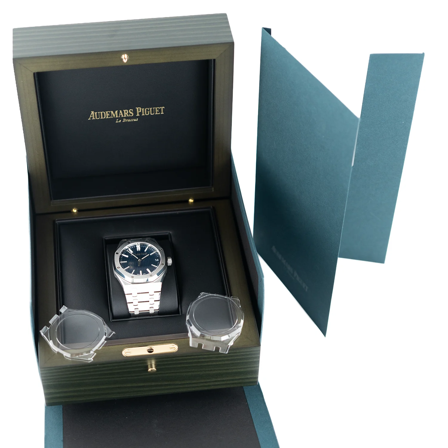 Royal Oak 41mm Blue Dial LC100 Unworn 2026 - 15510ST.OO.1320ST.06 - Image 8