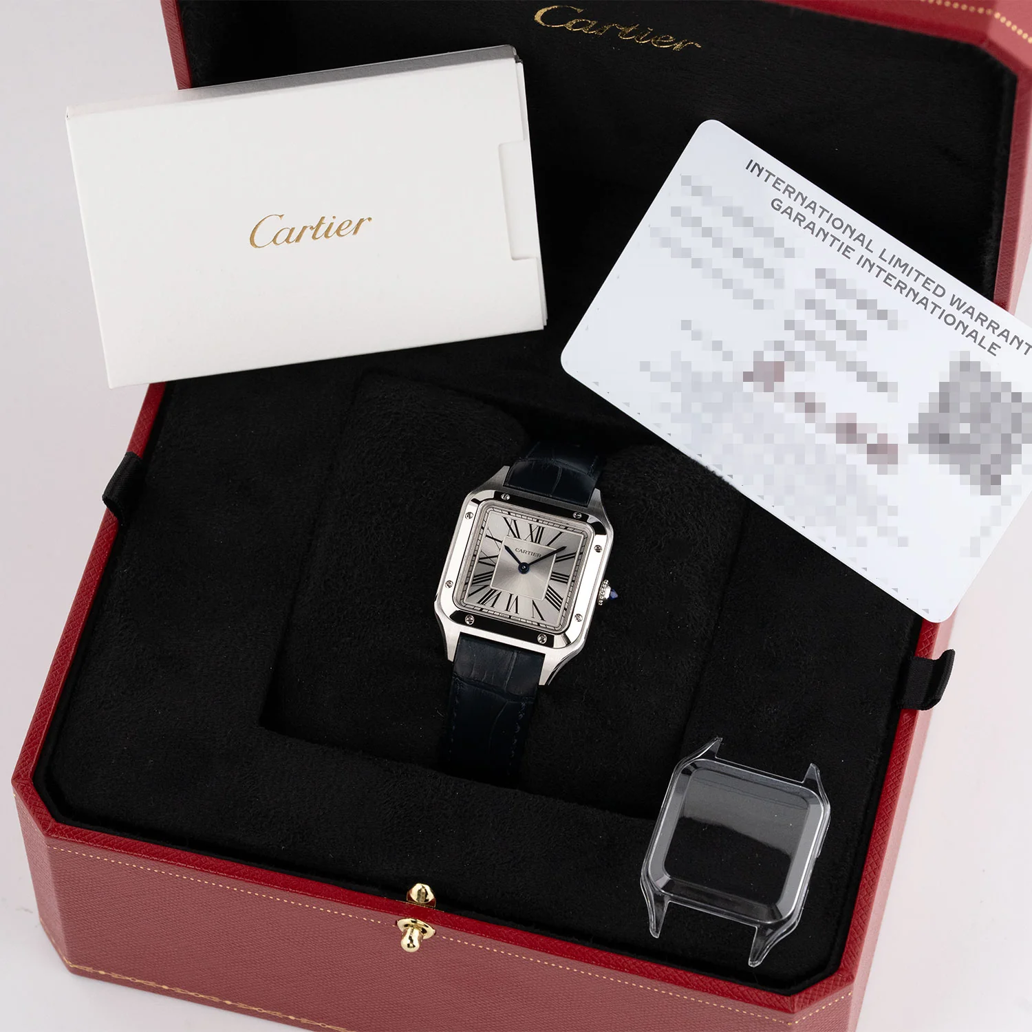 Santos Dumont Silver Dial Unworn 2025 - WSSA0086 - Image 6