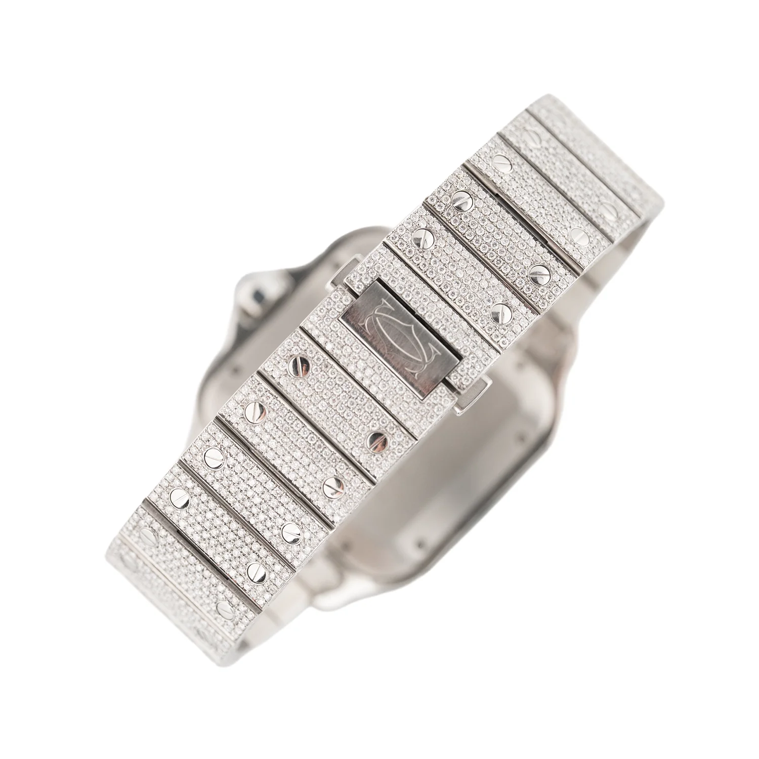 Santos Iced Out Diamond Setting Dial 2020 - WSSA0018 - Image 5