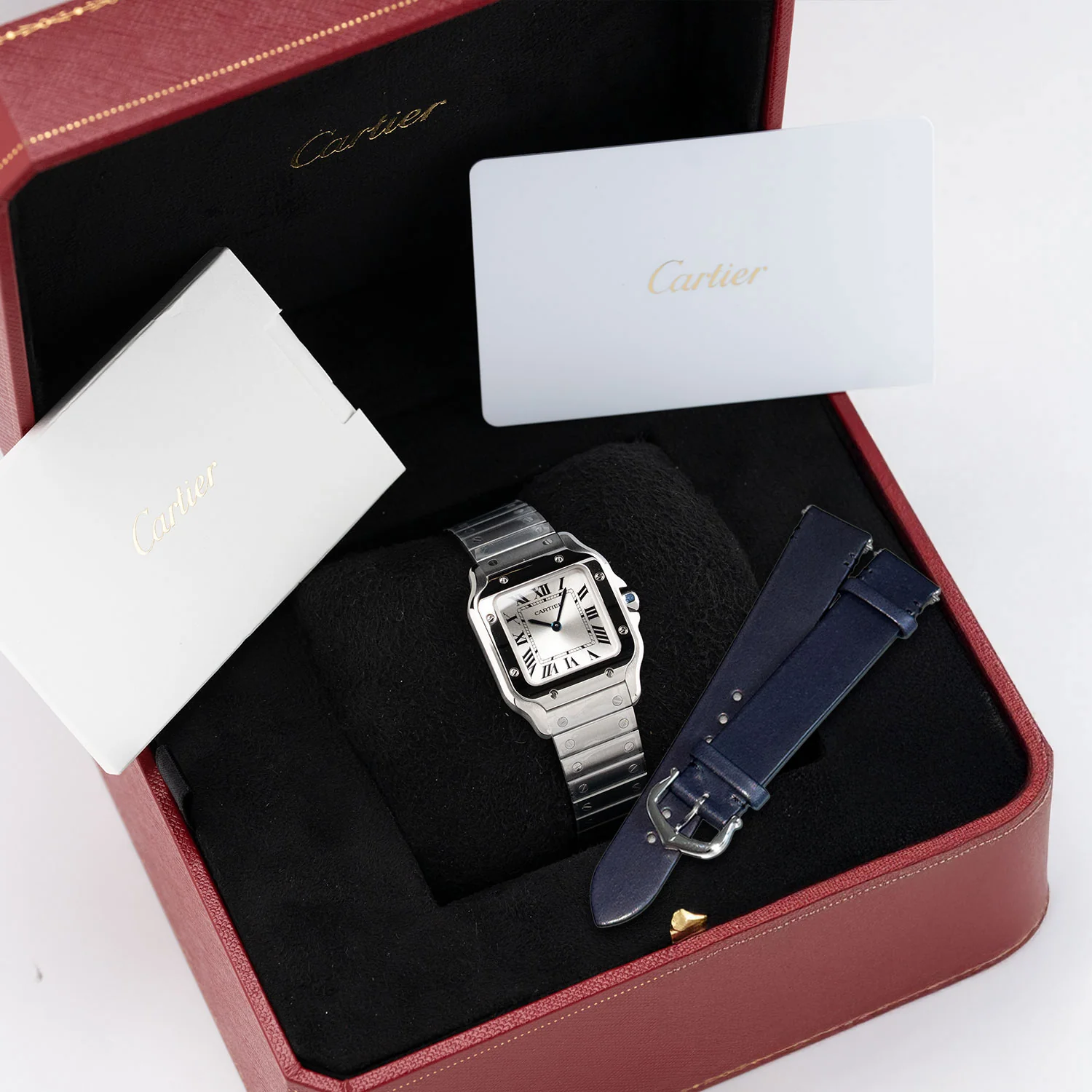 Santos Silver Dial Unworn 2026 - WSSA0082 - Image 5