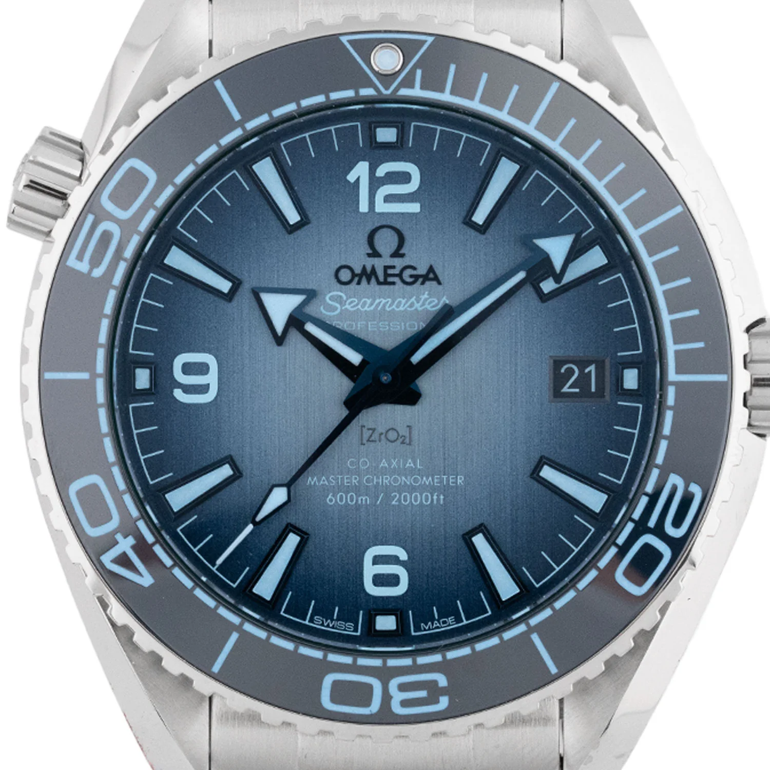 Seamaster Planet Ocean 600M Summer Blue Unworn 2026 - 215.30.40.20.03.002 - Image 2