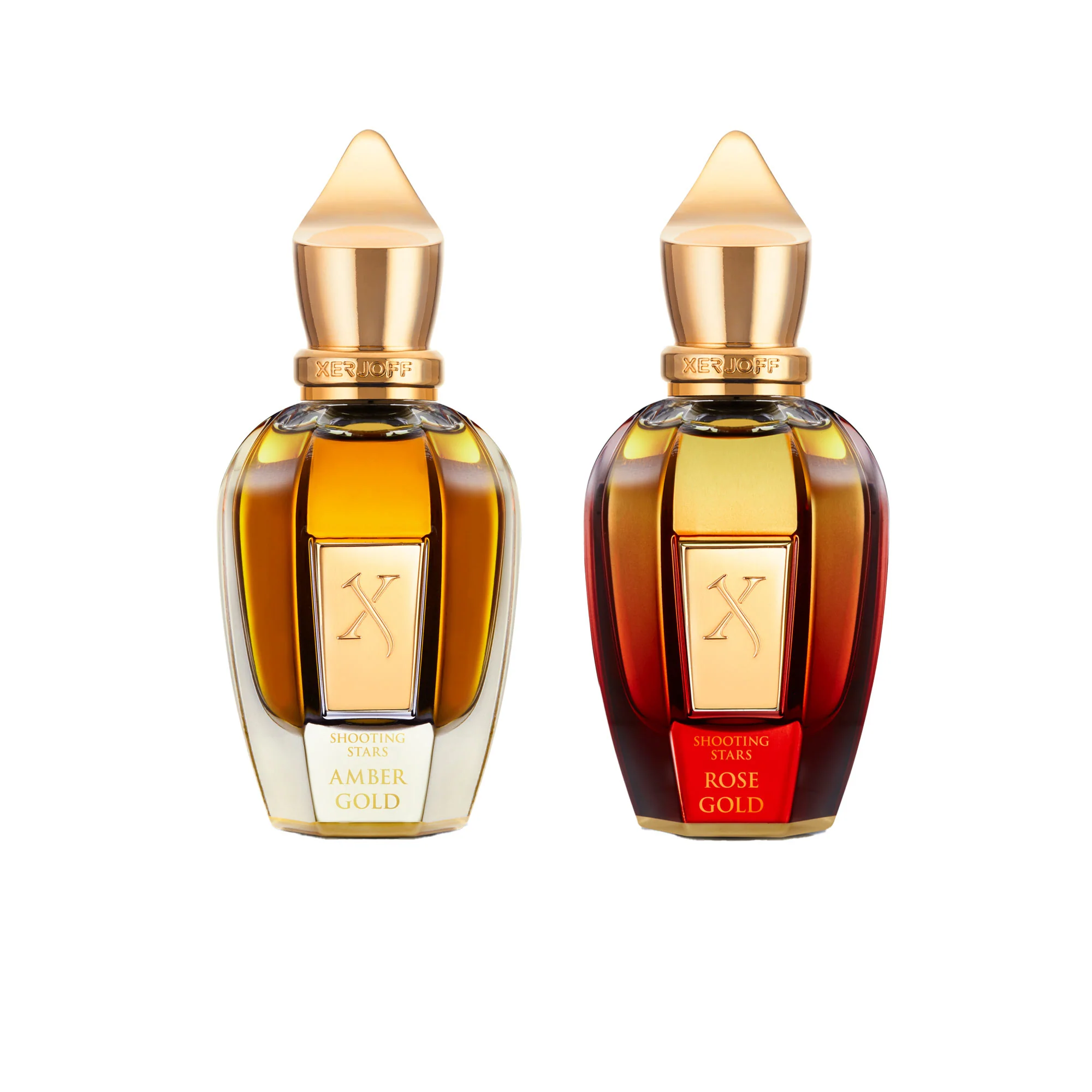 Shooting Stars - Set Amber Gold & Rose Gold
