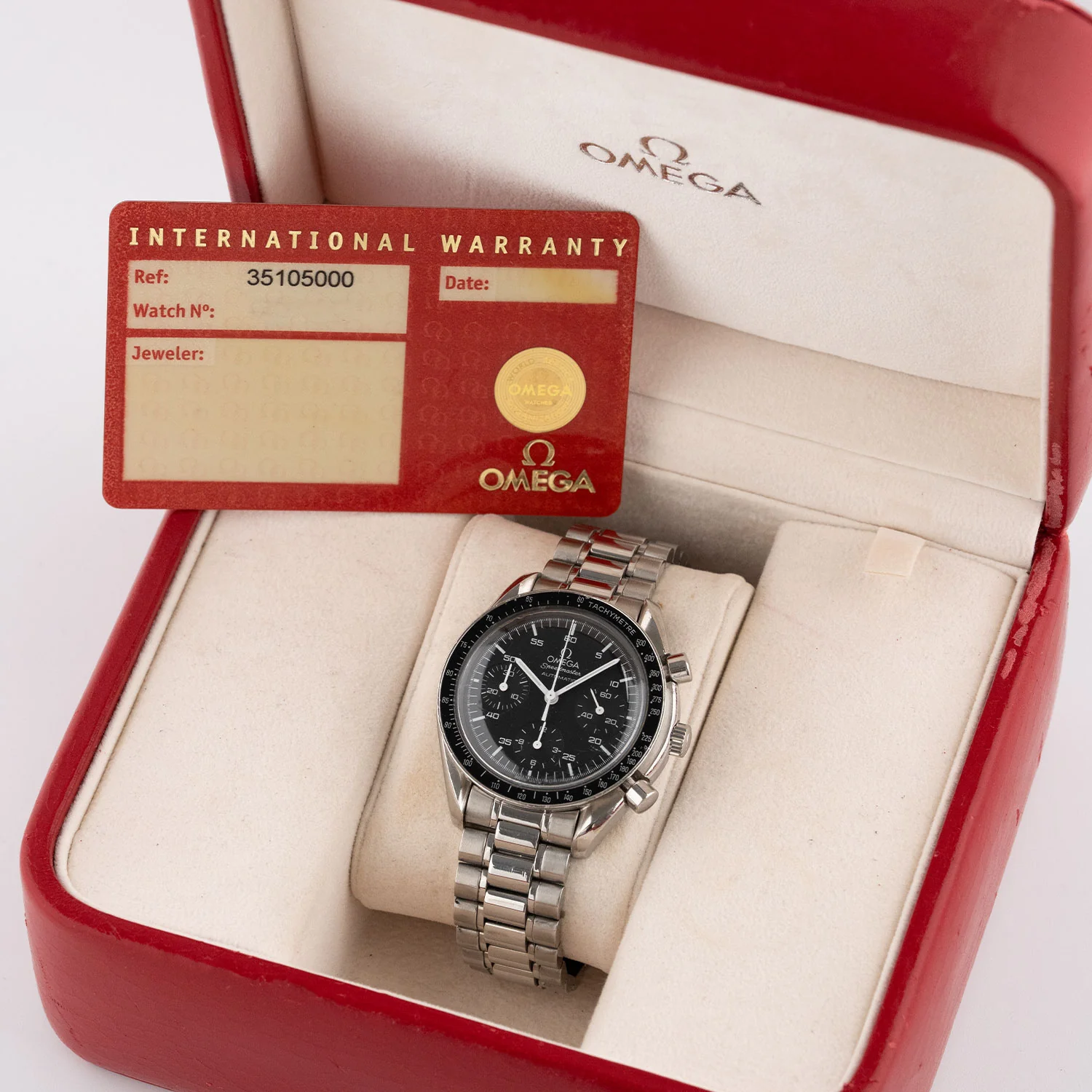 Speedmaster Automatic Reduced Red Card 1999 - 3510.50.00 - Image 5