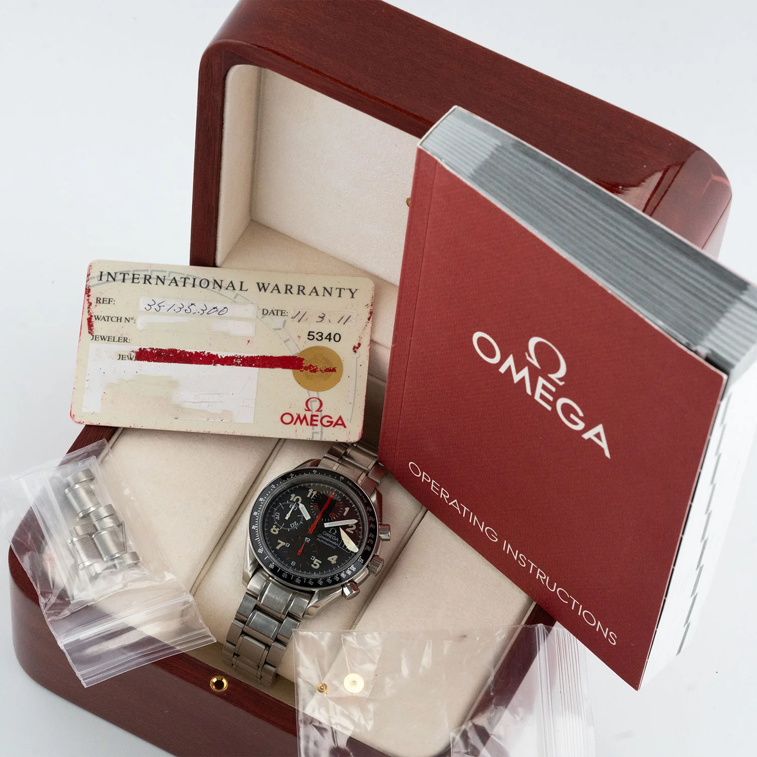 Speedmaster Date Black Dial Japan Limited Edition - 3513.53.00 - Image 4