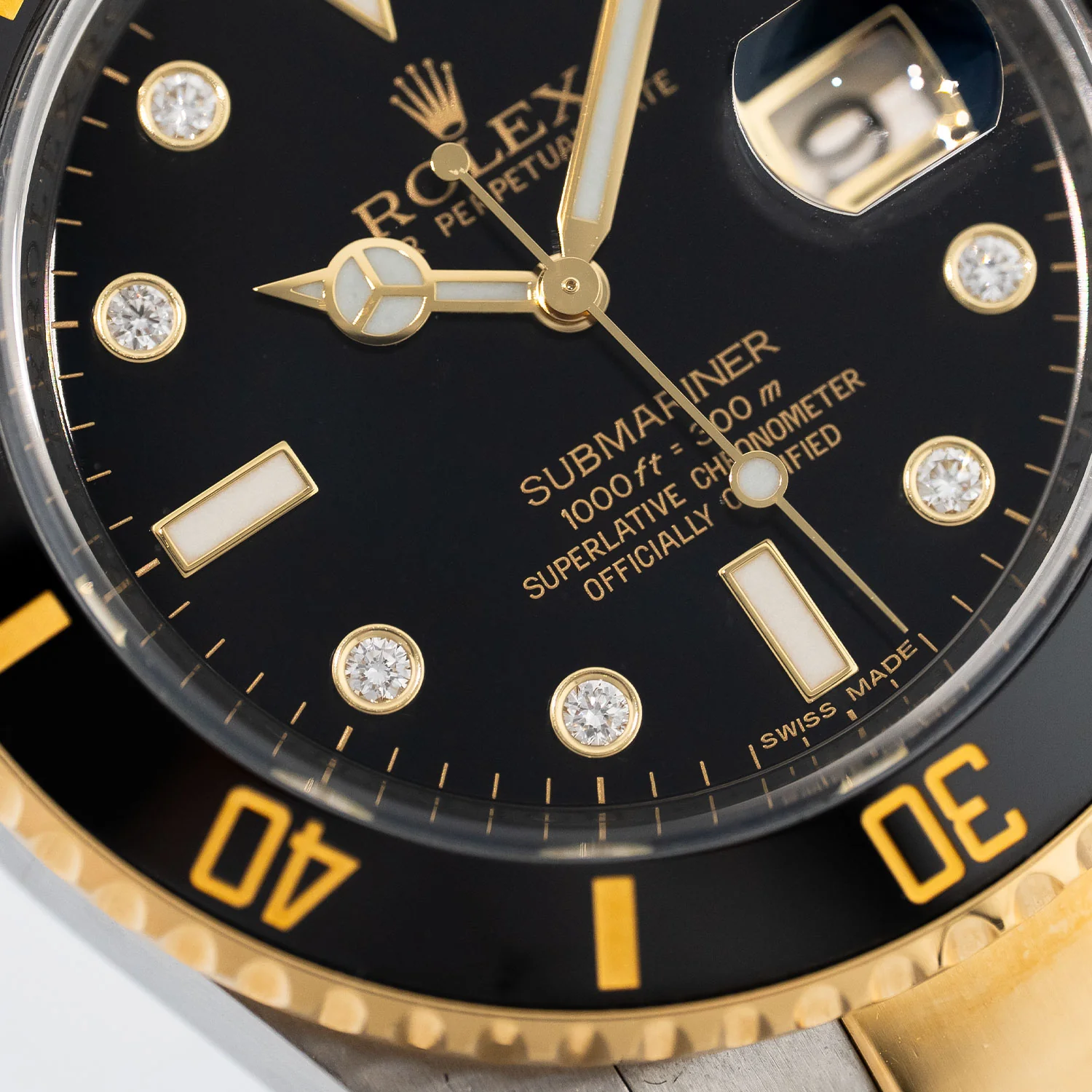 Submariner Date Rare Factory Diamond Dial 2013 - 116613LN - Image 3