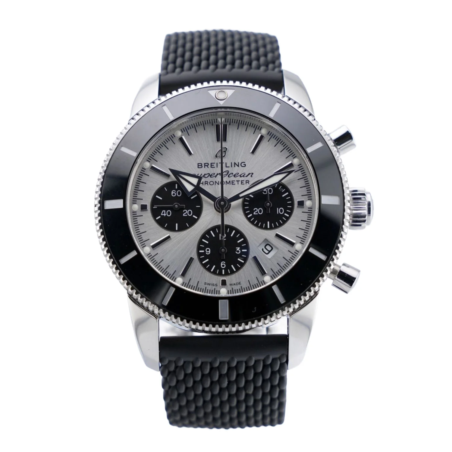 Superocean Heritage Chronograph 44mm Silver Dial 2025 - AB016212
