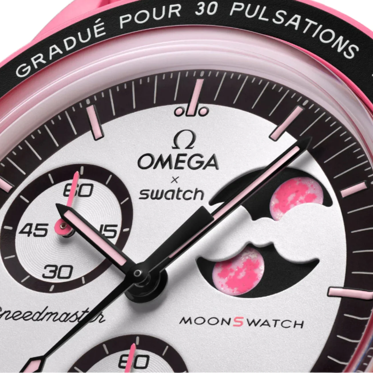 Swatch X Omega Moonswatch Mission To The Pink Moonphase - Image 2