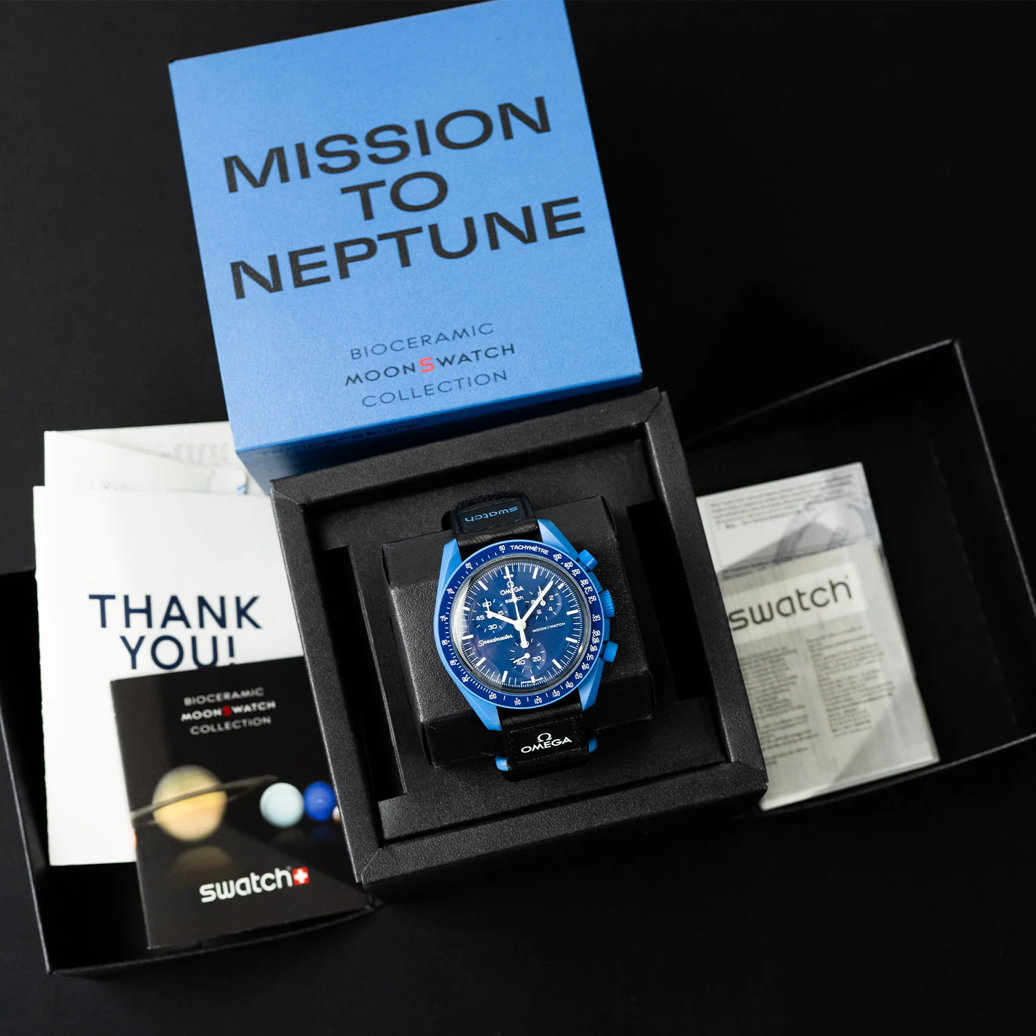 Swatch X Omega Moonswatch Neptune - Image 7