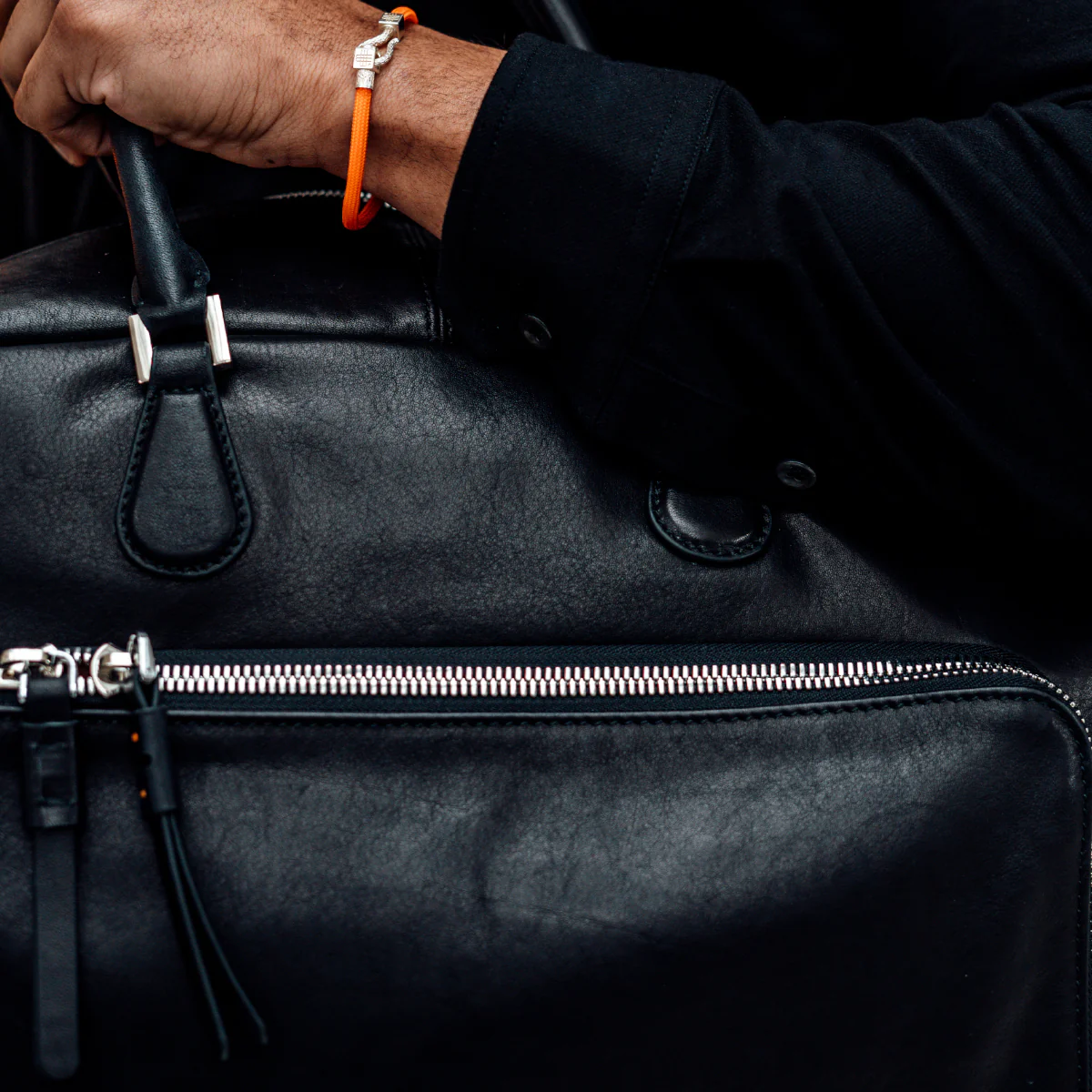 The ICONIC WEEKENDER BAG - the one for a lifetime - 100% super soft leather outside and inside - Image 10