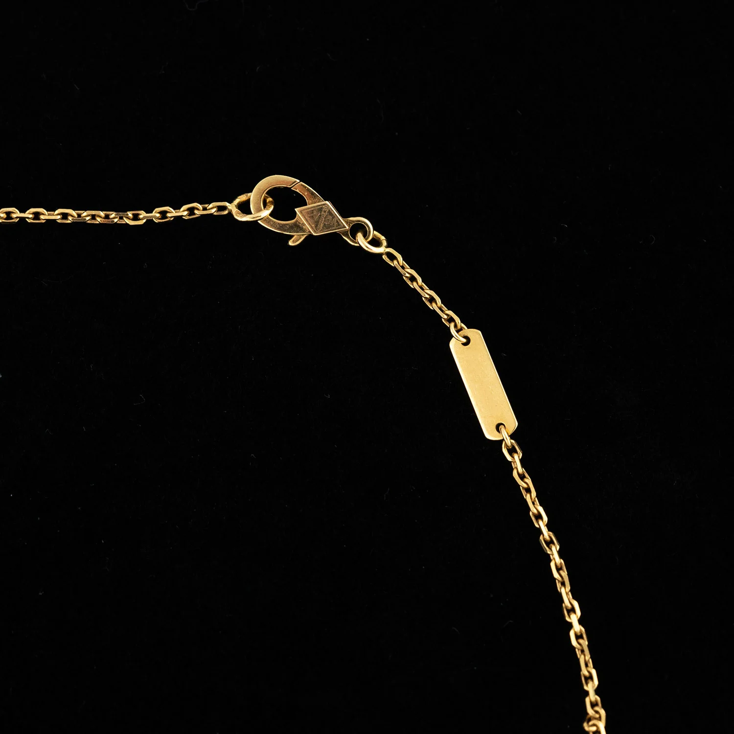 Vintage Alhambra Necklace Tiger´s Eye - Image 3