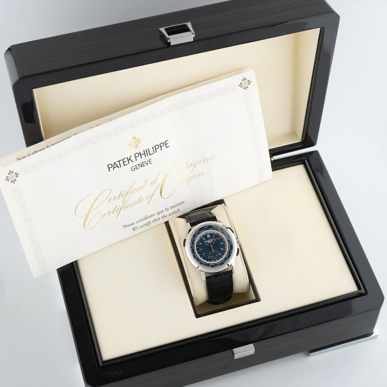 World Time Chronograph Whitegold 2018 - 5930G-001 - Image 8